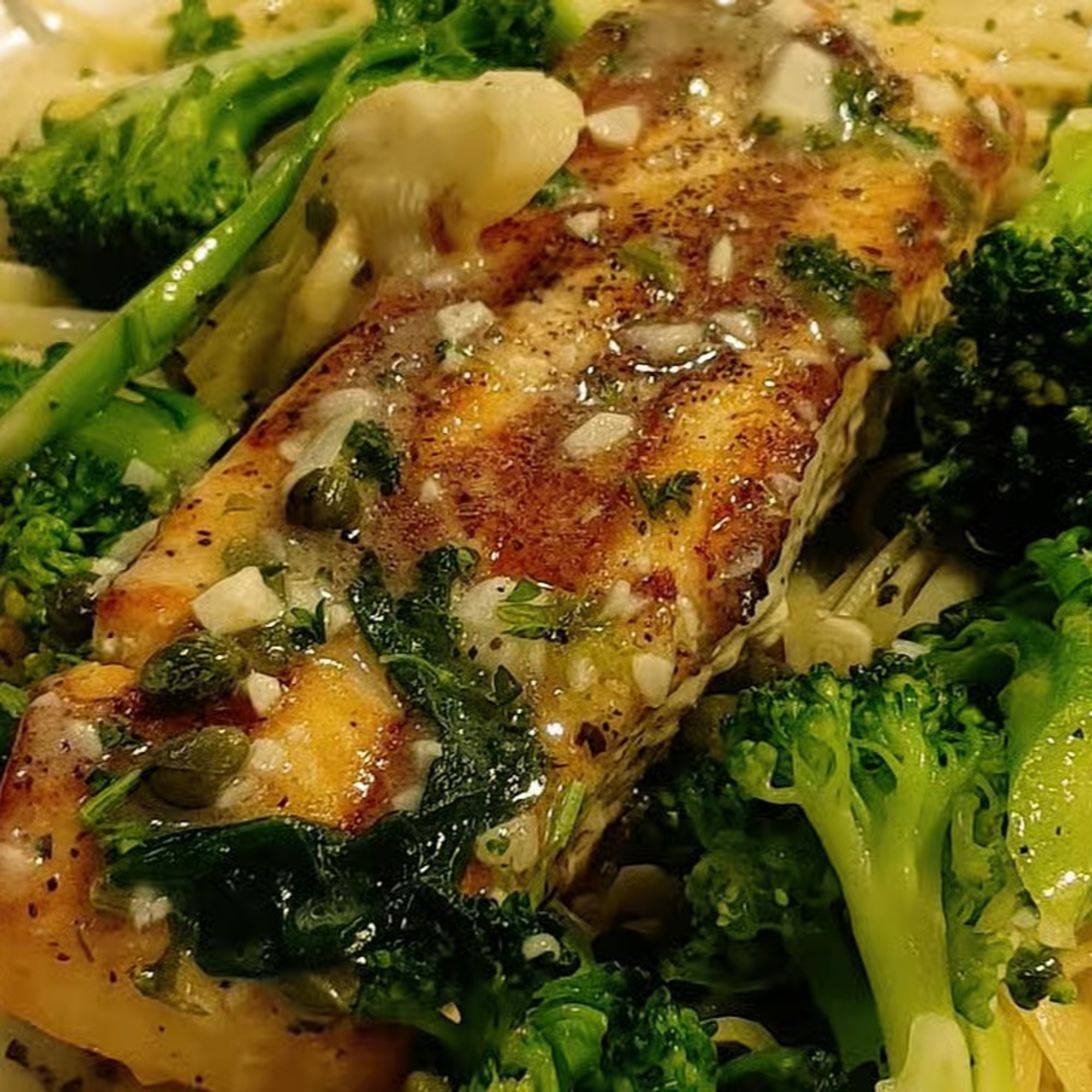Salmon Piccata