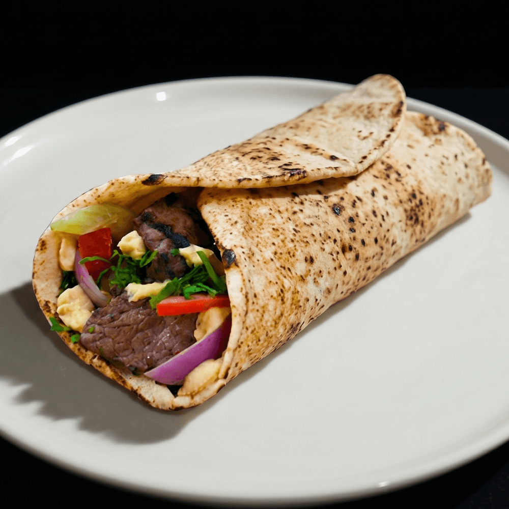 Shish Kabob Beef Wrap