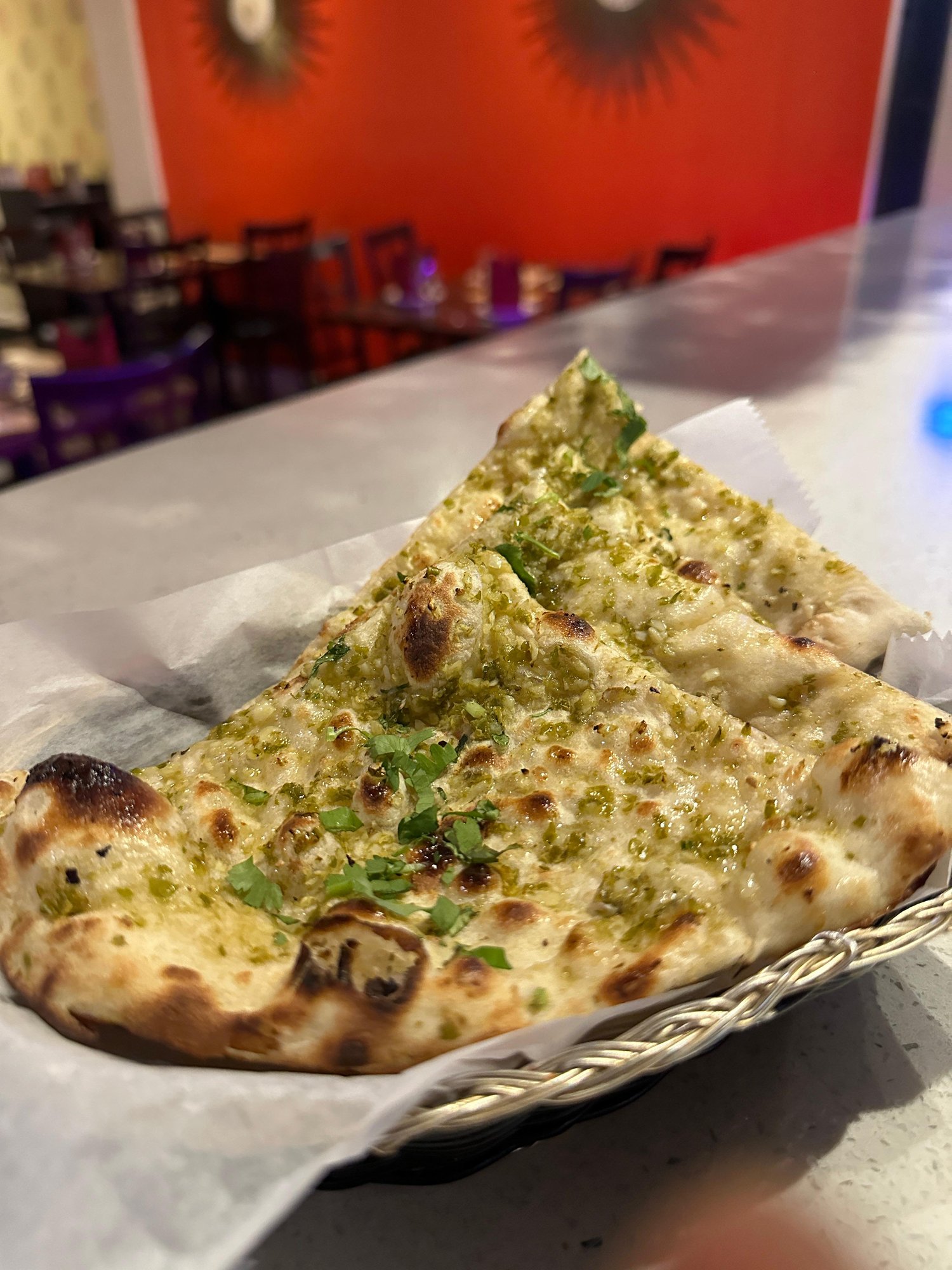 Chilli Garlic Naan 🌶️