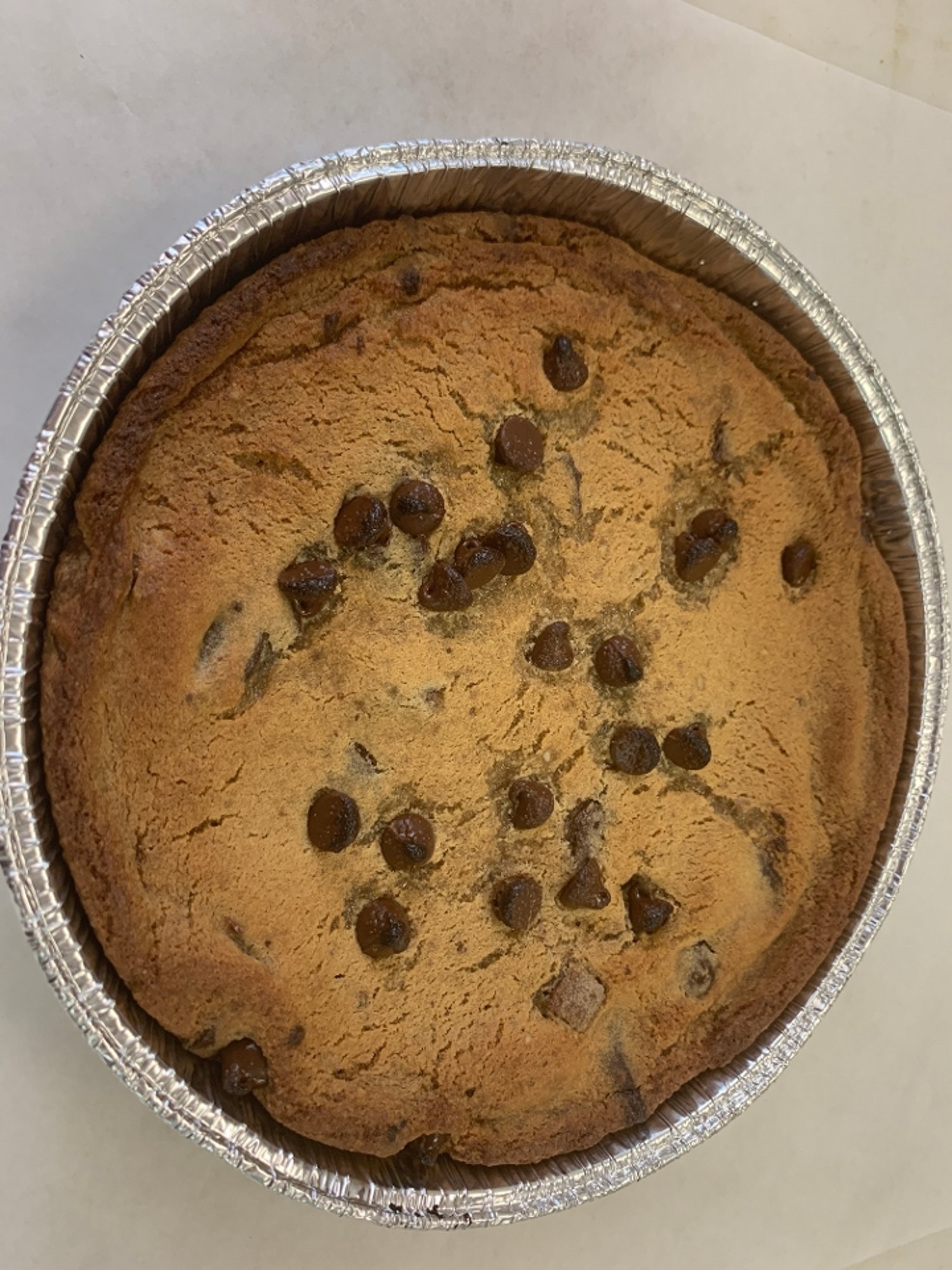 Chocolate Chip Cookie Pie
