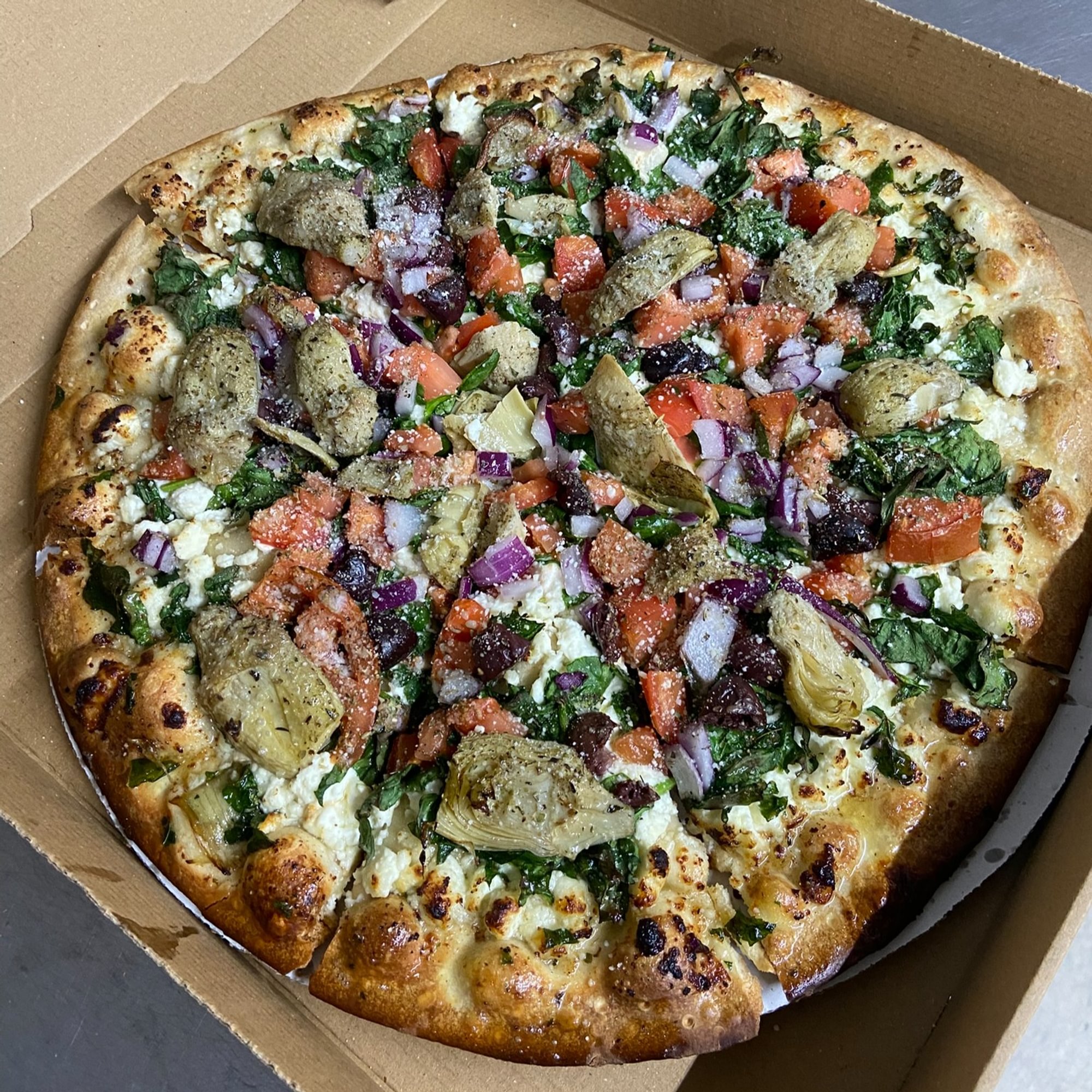 New York White Pizza