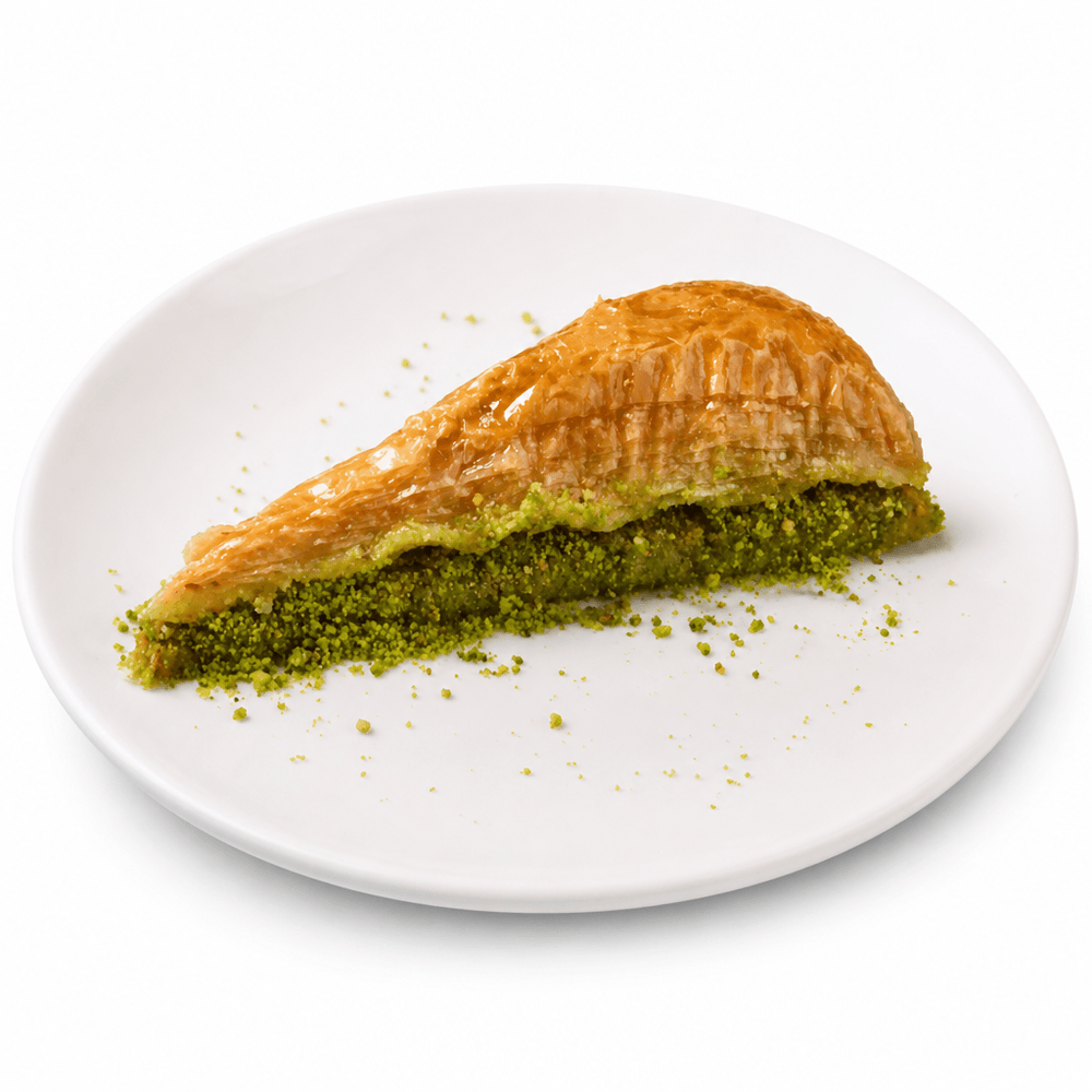 Triangle Baklava with Double Pistachio