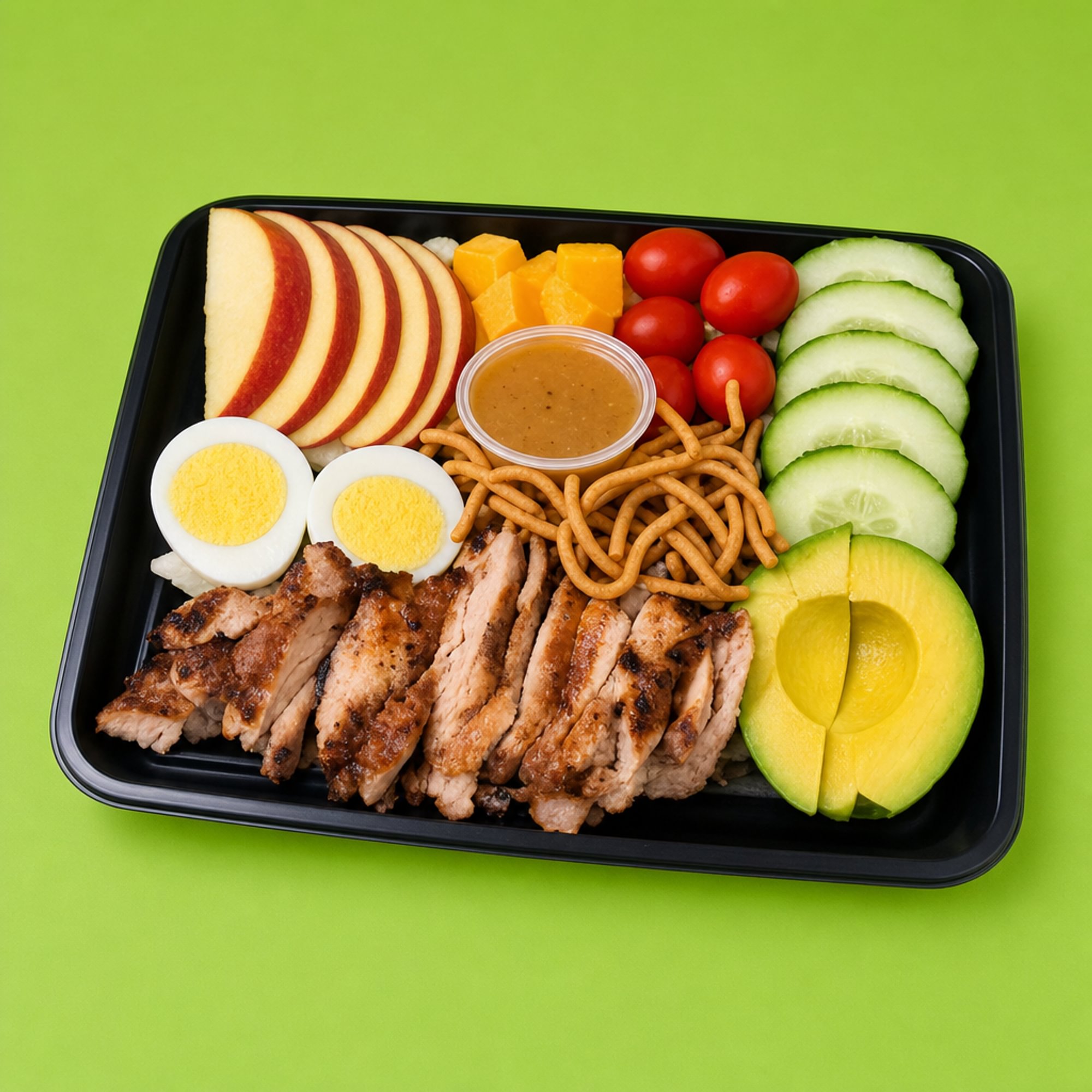 11.Chicken Dark Meat Salad Plate