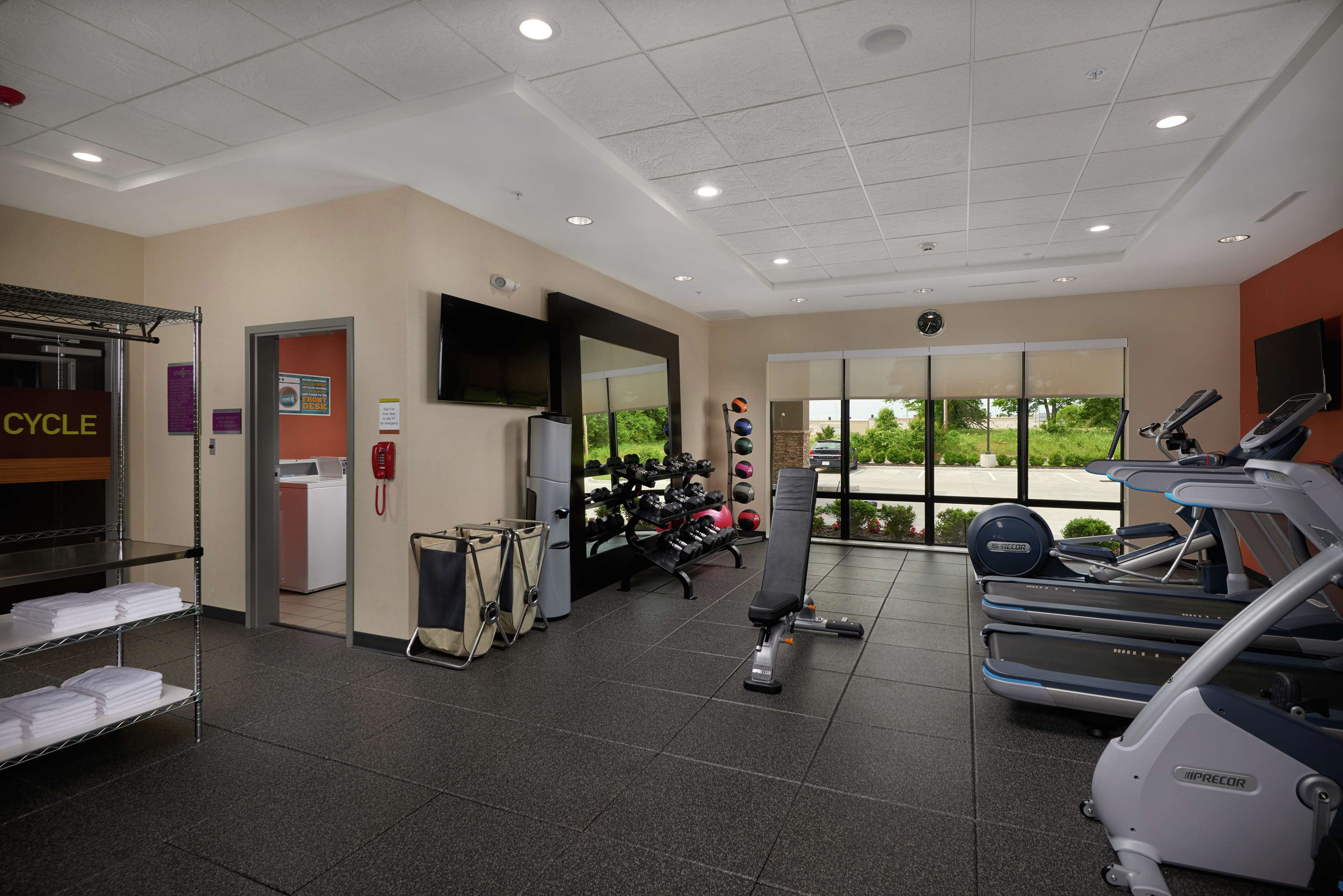 Health club  fitness center  gym