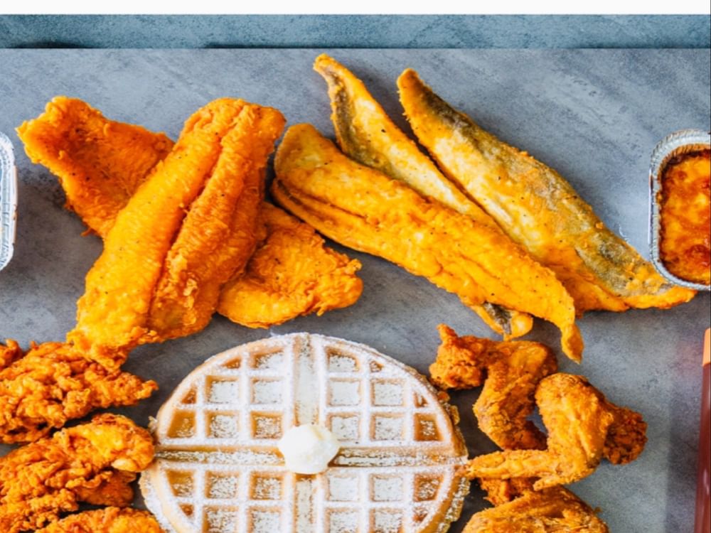 8 Whiting Fish & 2 Waffles
