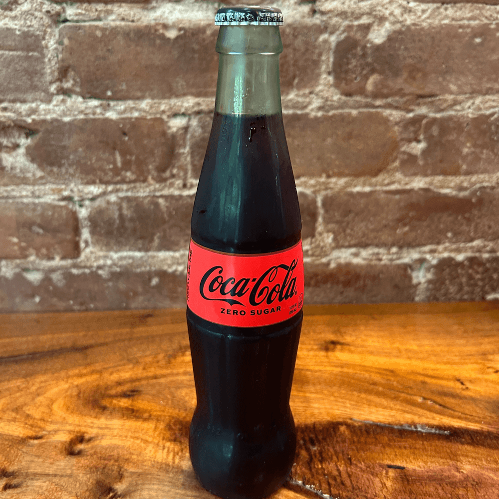 Glass Coke Zero