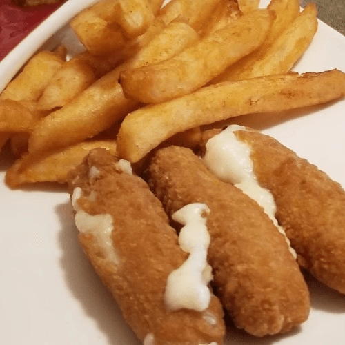 Mozzarella Sticks and French Fries
