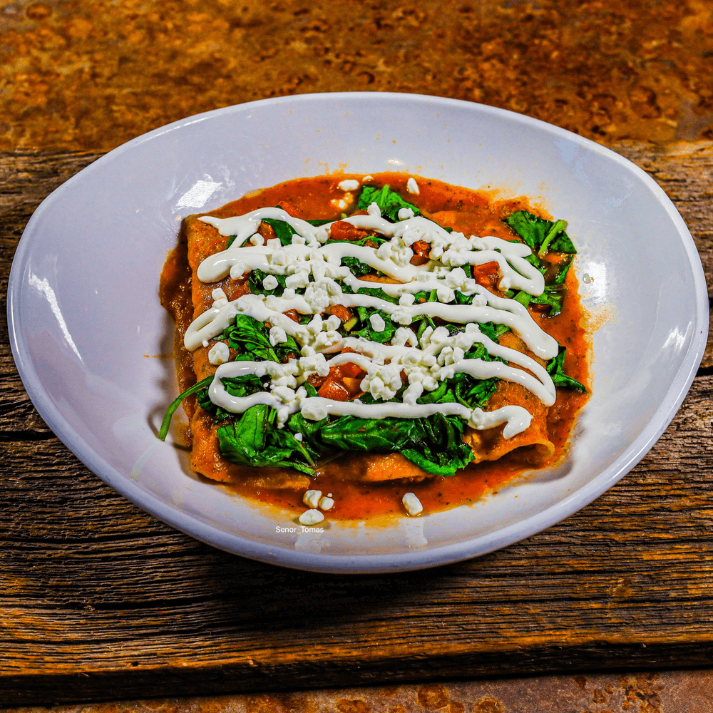 Espinacas Enchilada