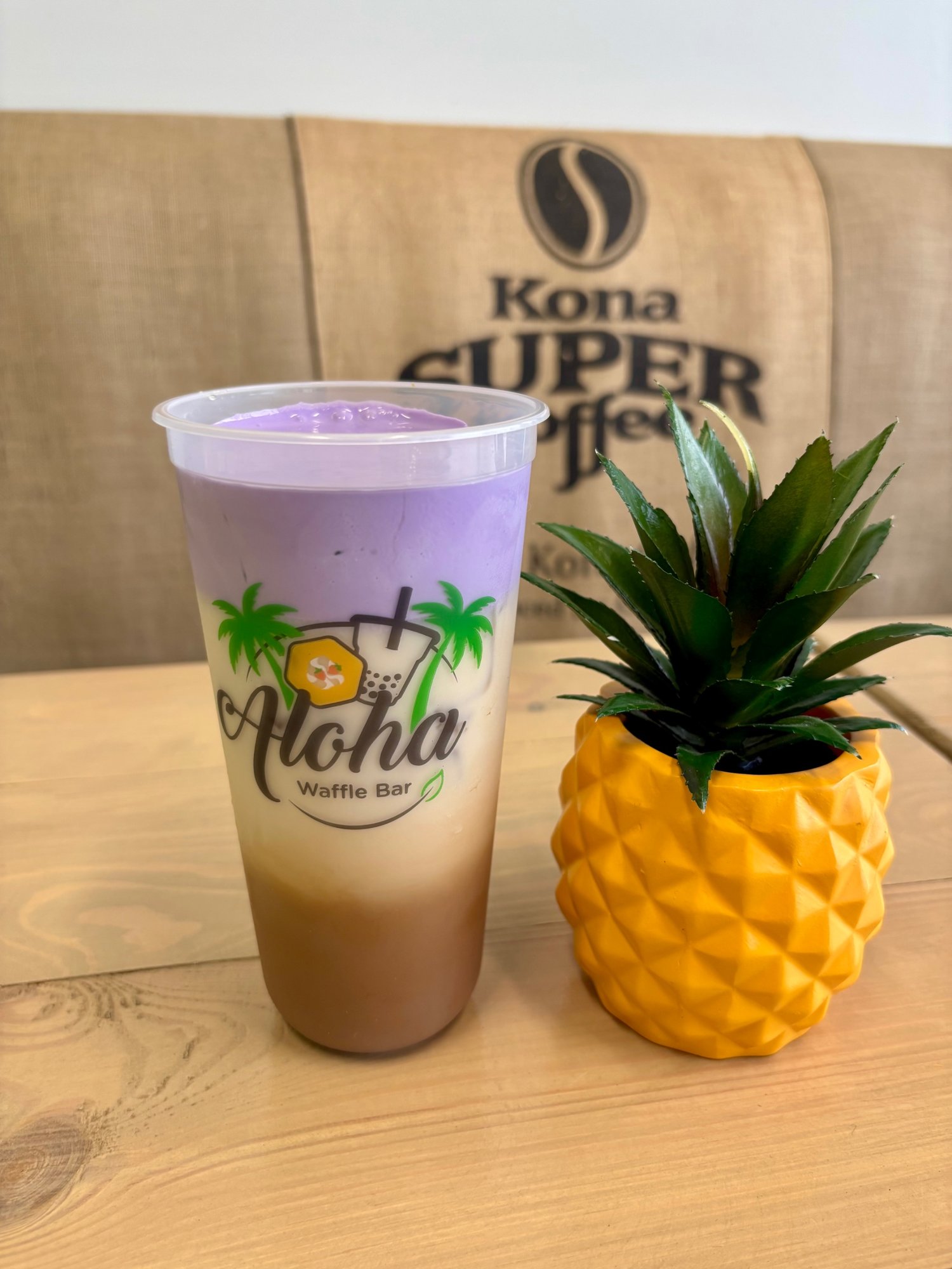 Ube Toffee Latte