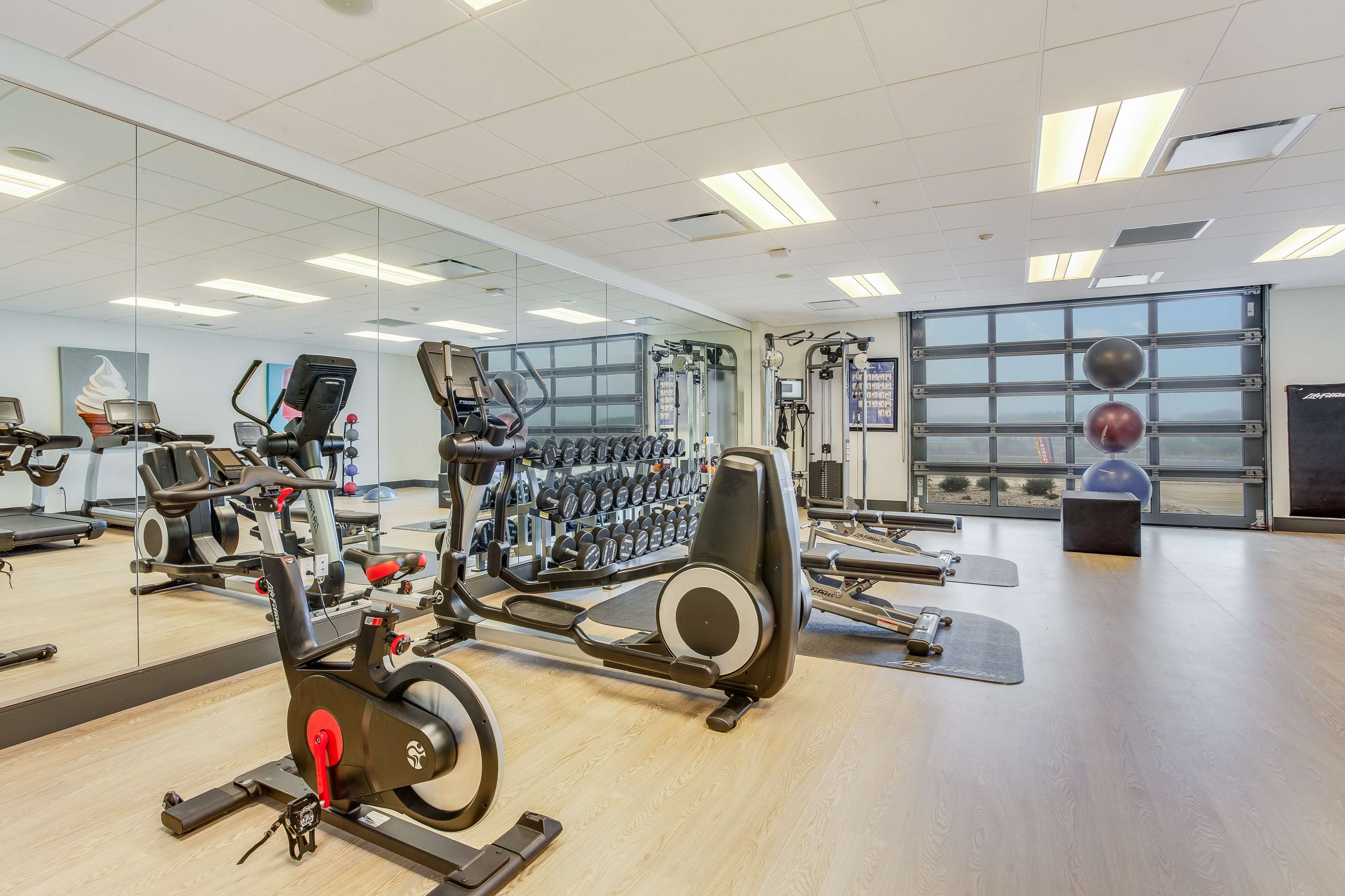 Health club  fitness center  gym