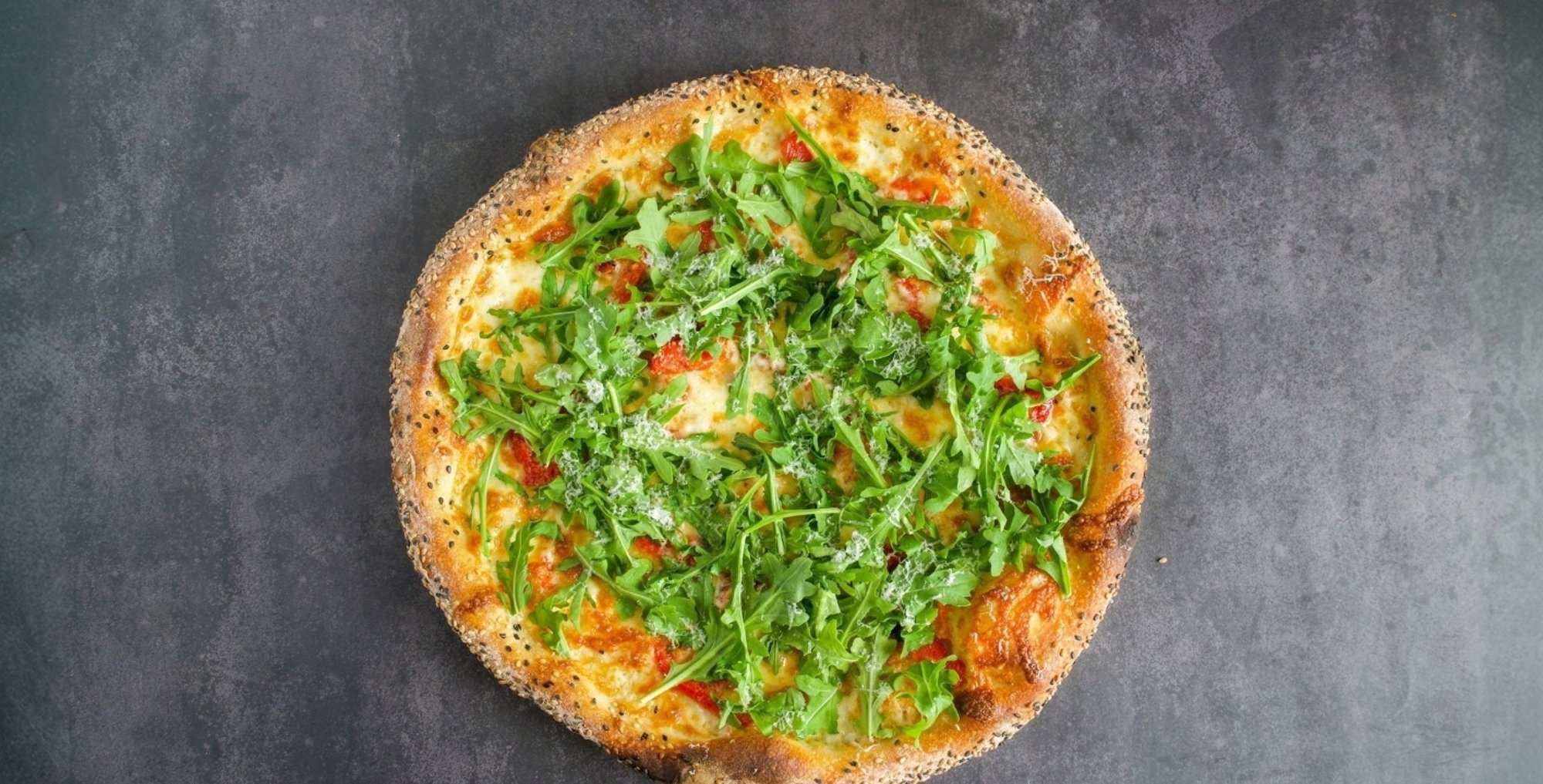 Fresh Mozzarella & Roasted Pepper Pie