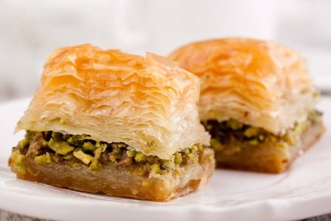 Homemade Baklava Pistachio