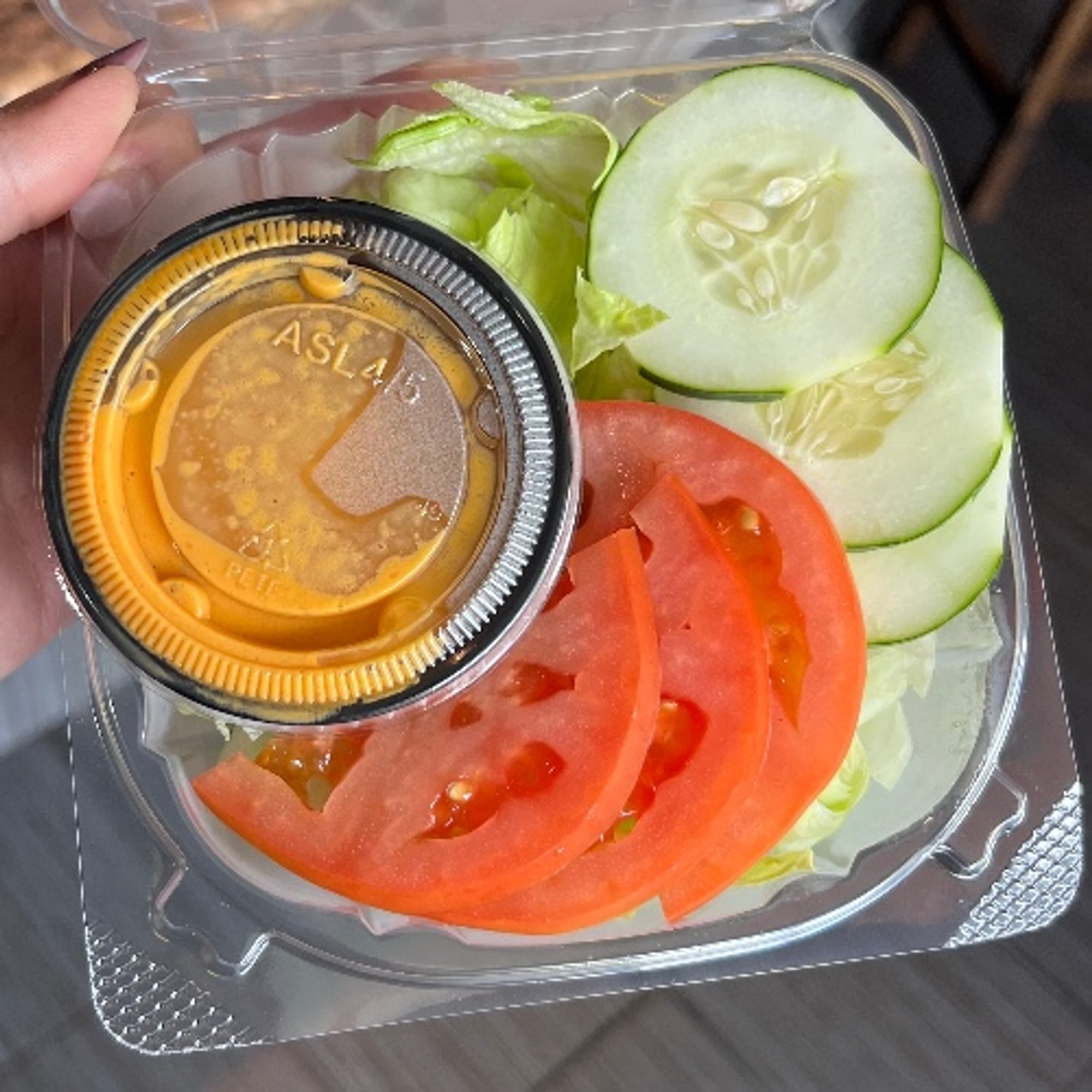 House Salad with Ginger Dressing