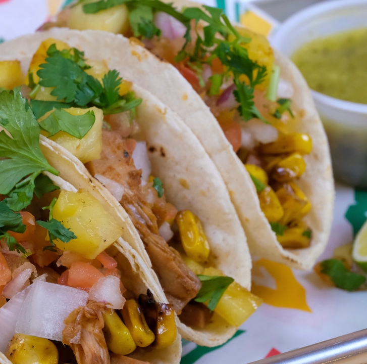 (3) Jackfruit Asada Taco (Yaca Asada)