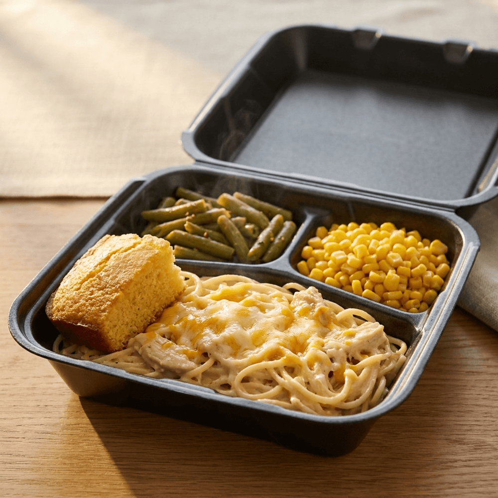 Chicken Spaghetti Heritage Plate