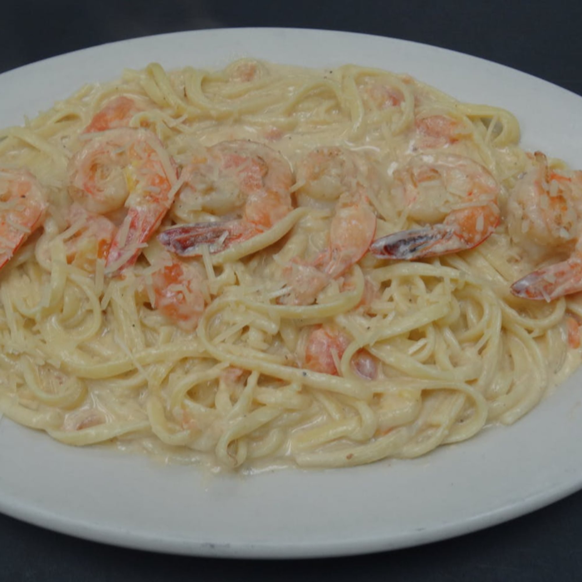 Garlic Shrimp Linguini