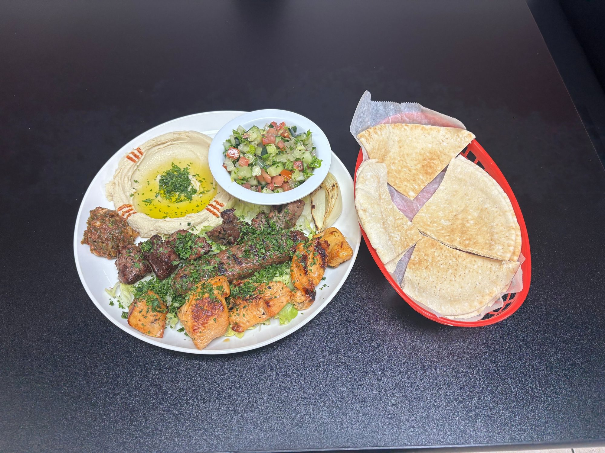 Combination Kebab Plate