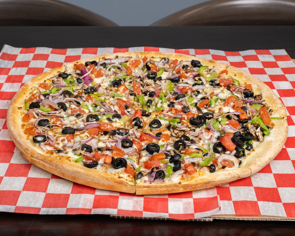 X-Large 18" All Veggie Pizza