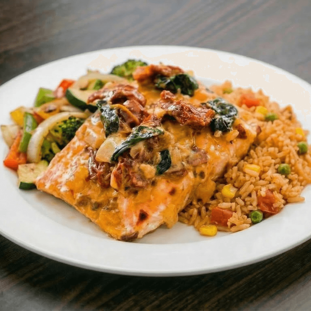 Salmon in Chipotle Cream