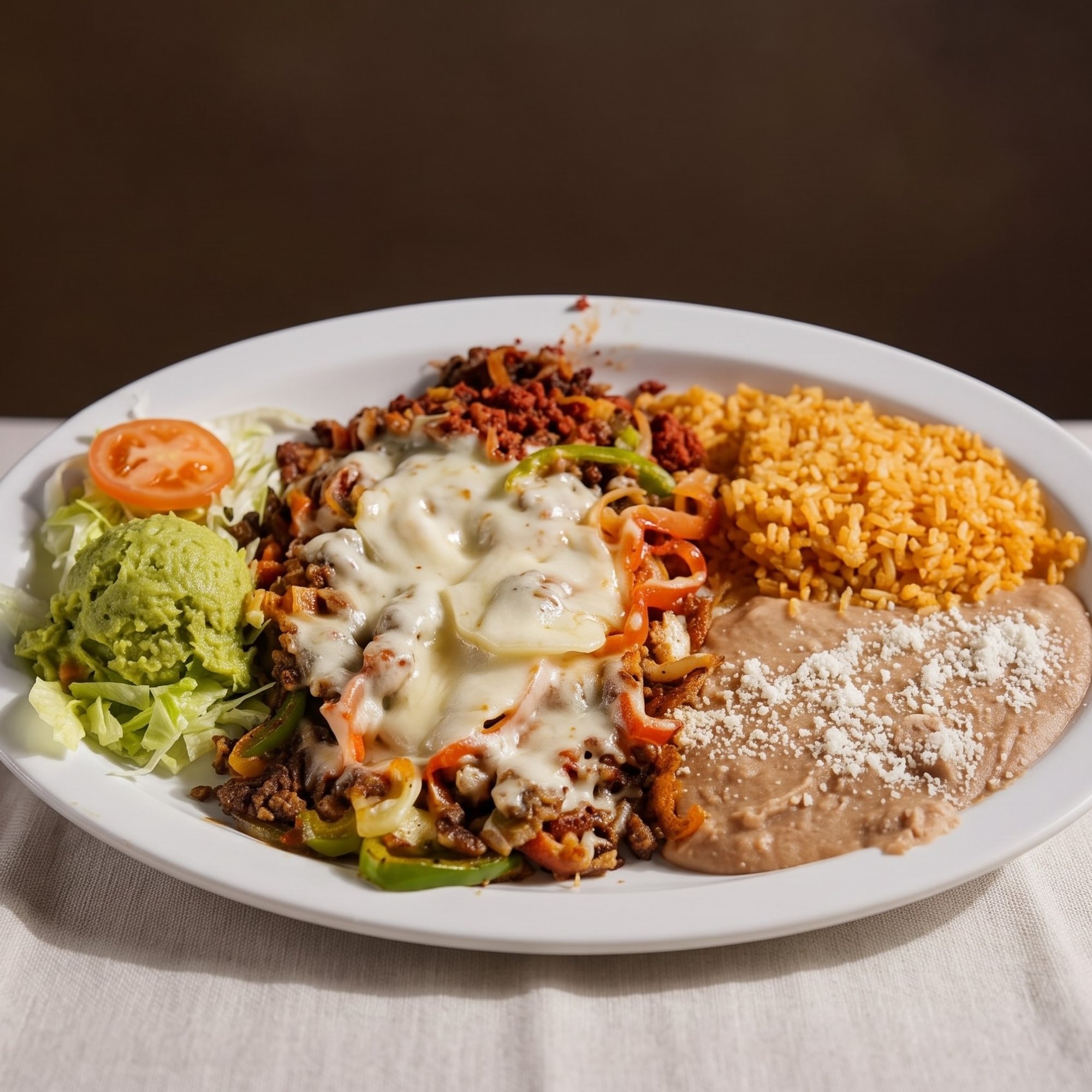 Alambres / Steak with Peppers