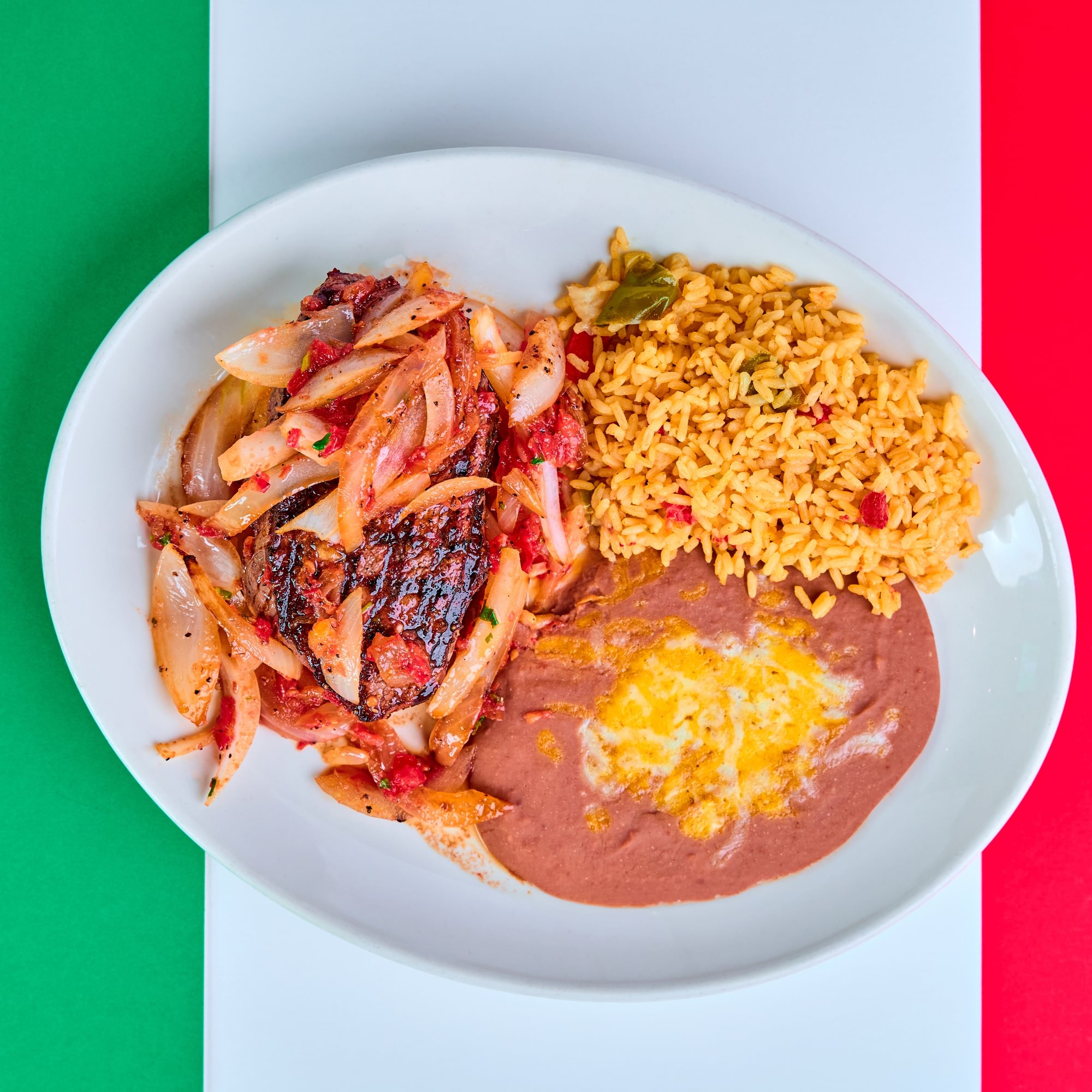 Steak a La Mexicana