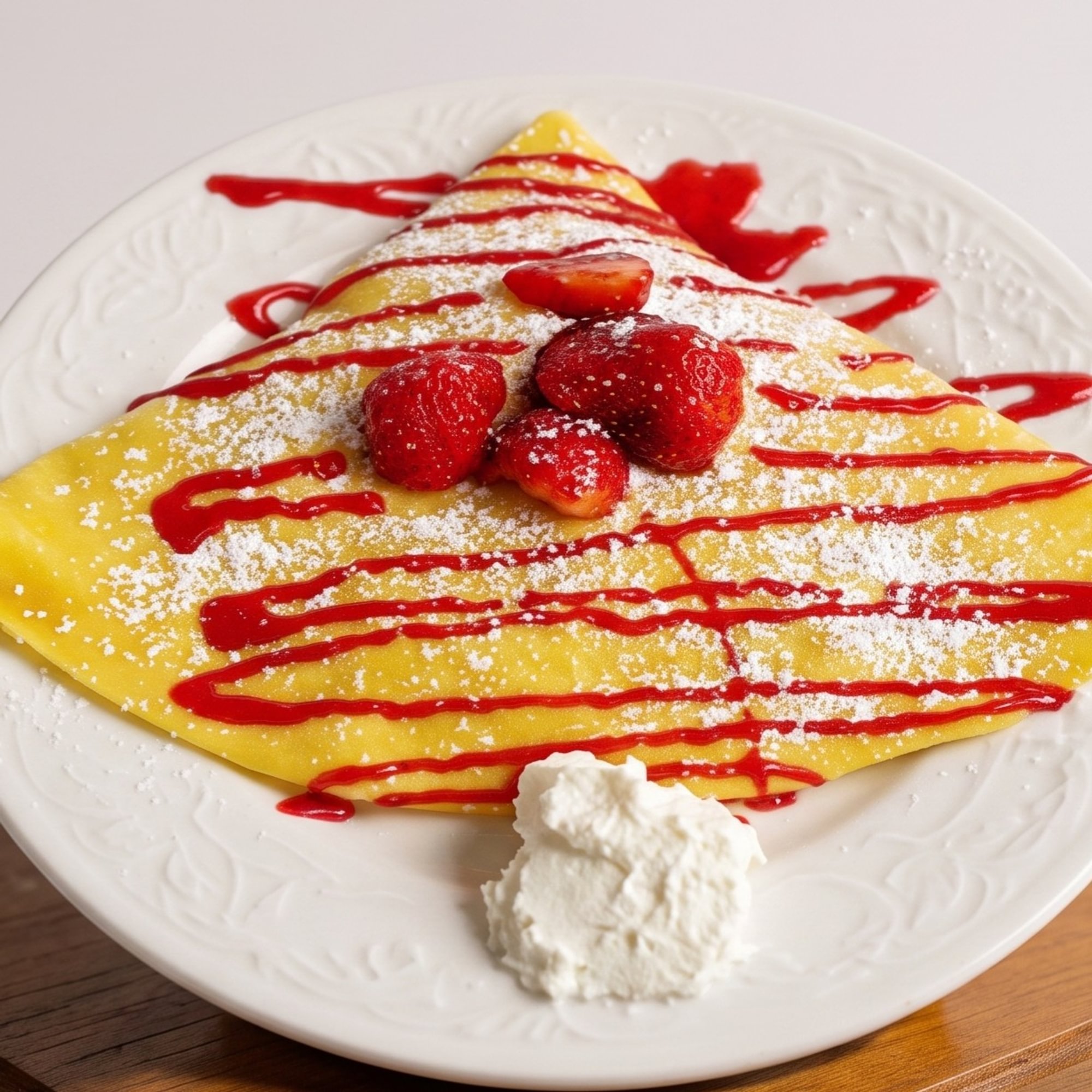 Strawberry Crepe