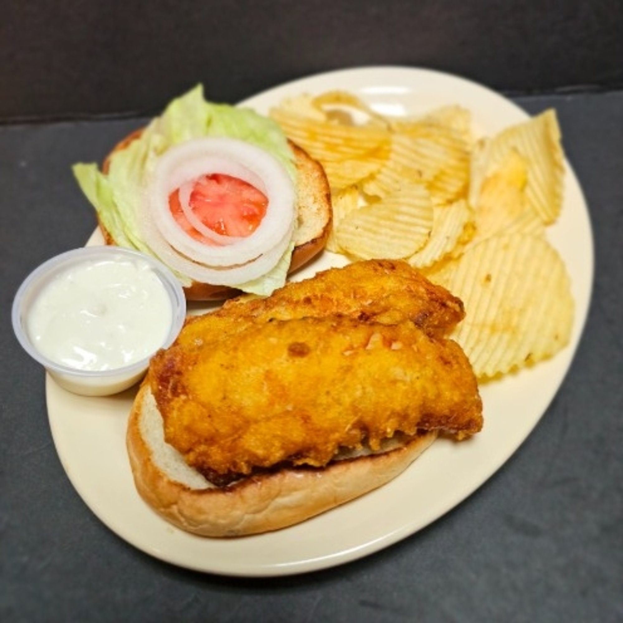Cod Fillet Sandwich