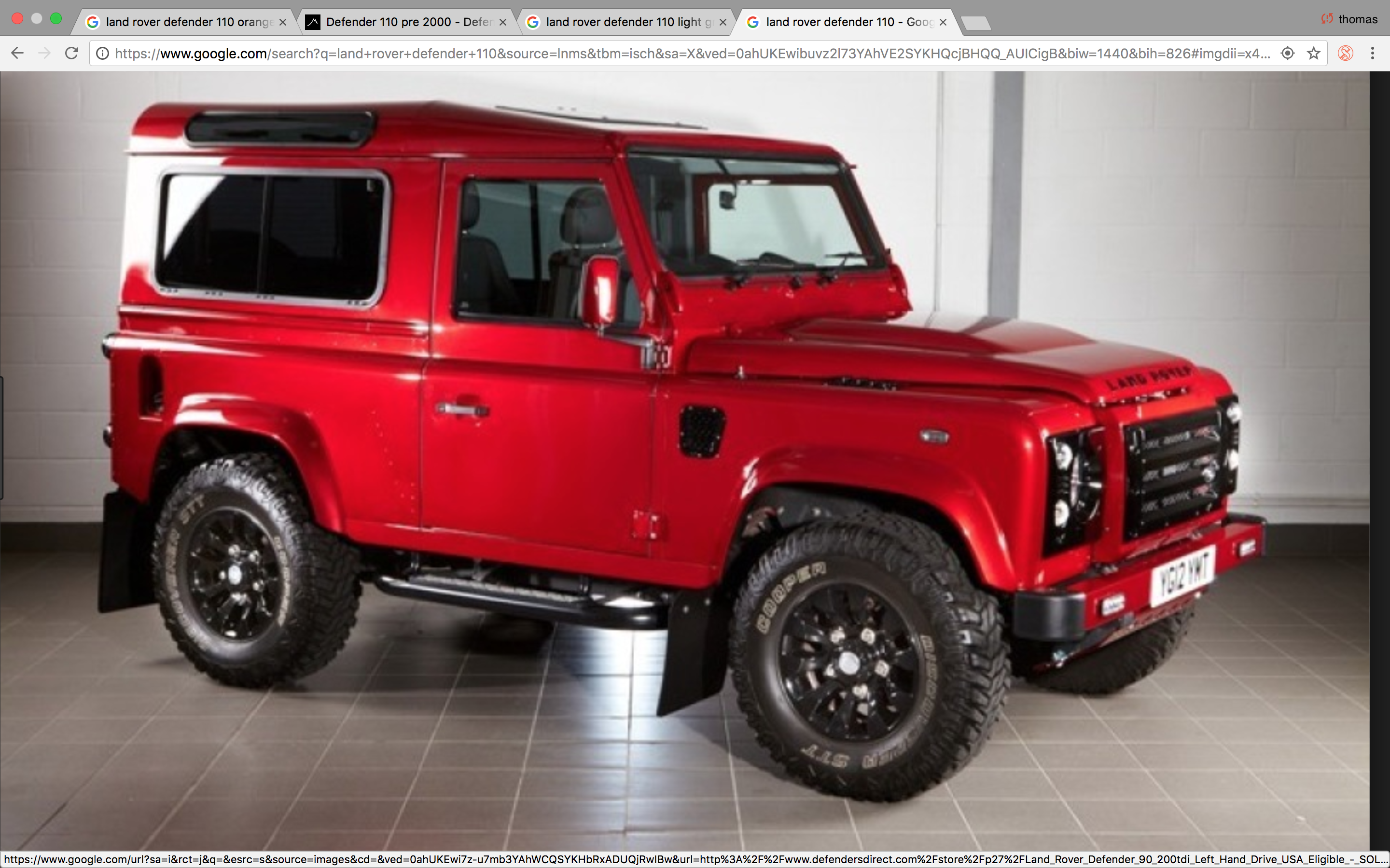 classic land rover upfitters Logo