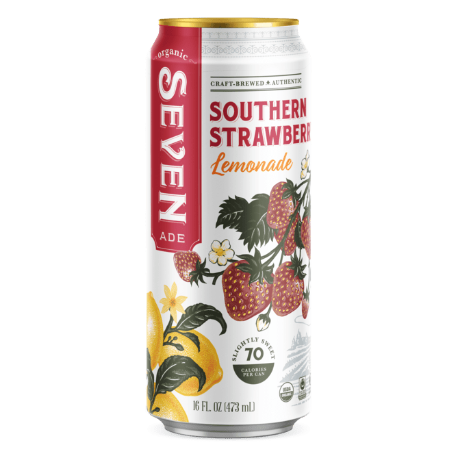 Seven Teas Southern Strawberry Lemonade 16oz