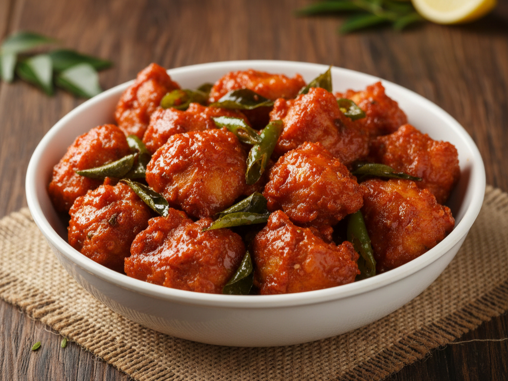 Hyderabad Special Chicken 65 (NF)