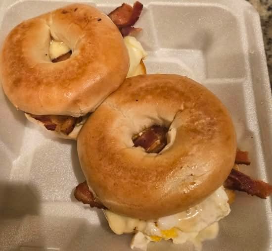 Egg Cheese on Toast Breakfast