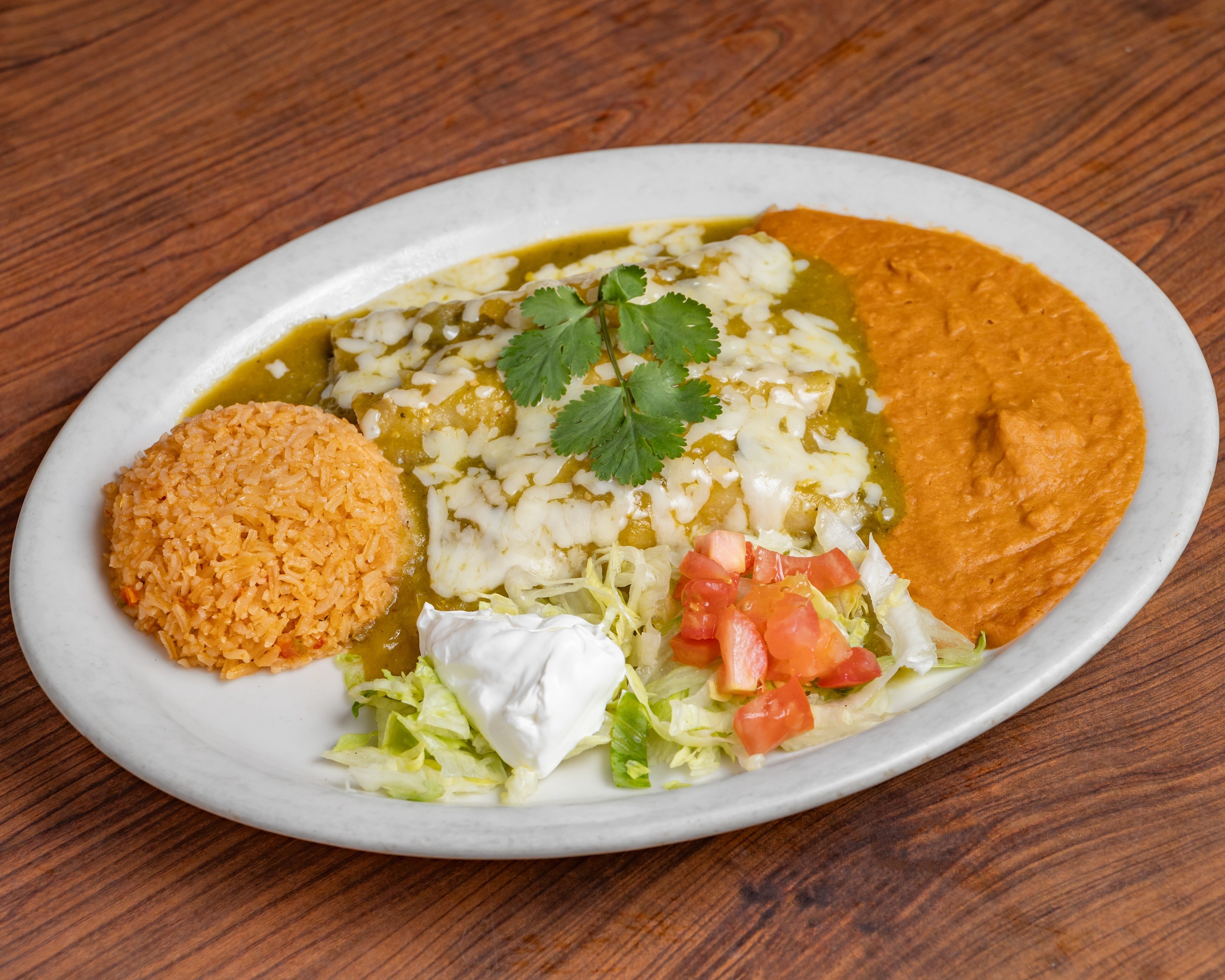 Enchiladas Verdes