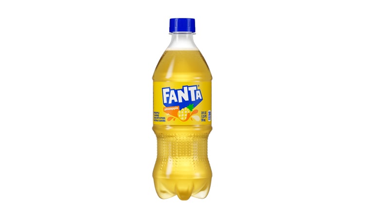 Fanta Pineapple, Bottle