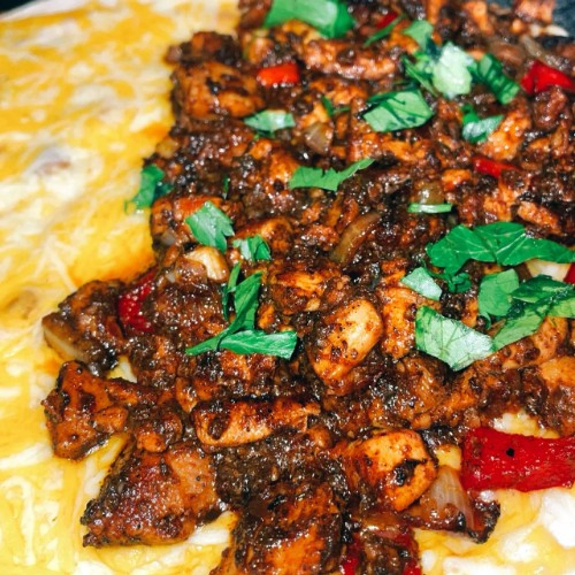 Jerk Chicken Quesadilla