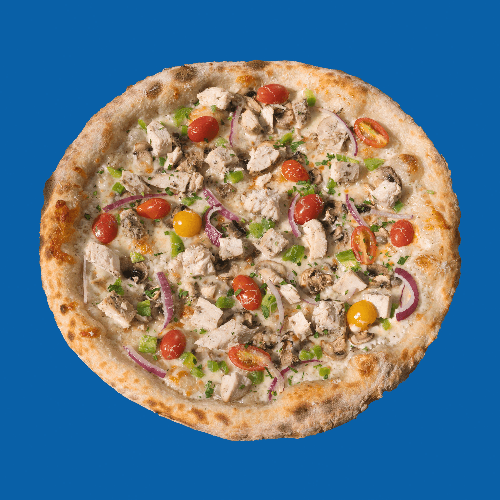 Chicken Garlic Pizza