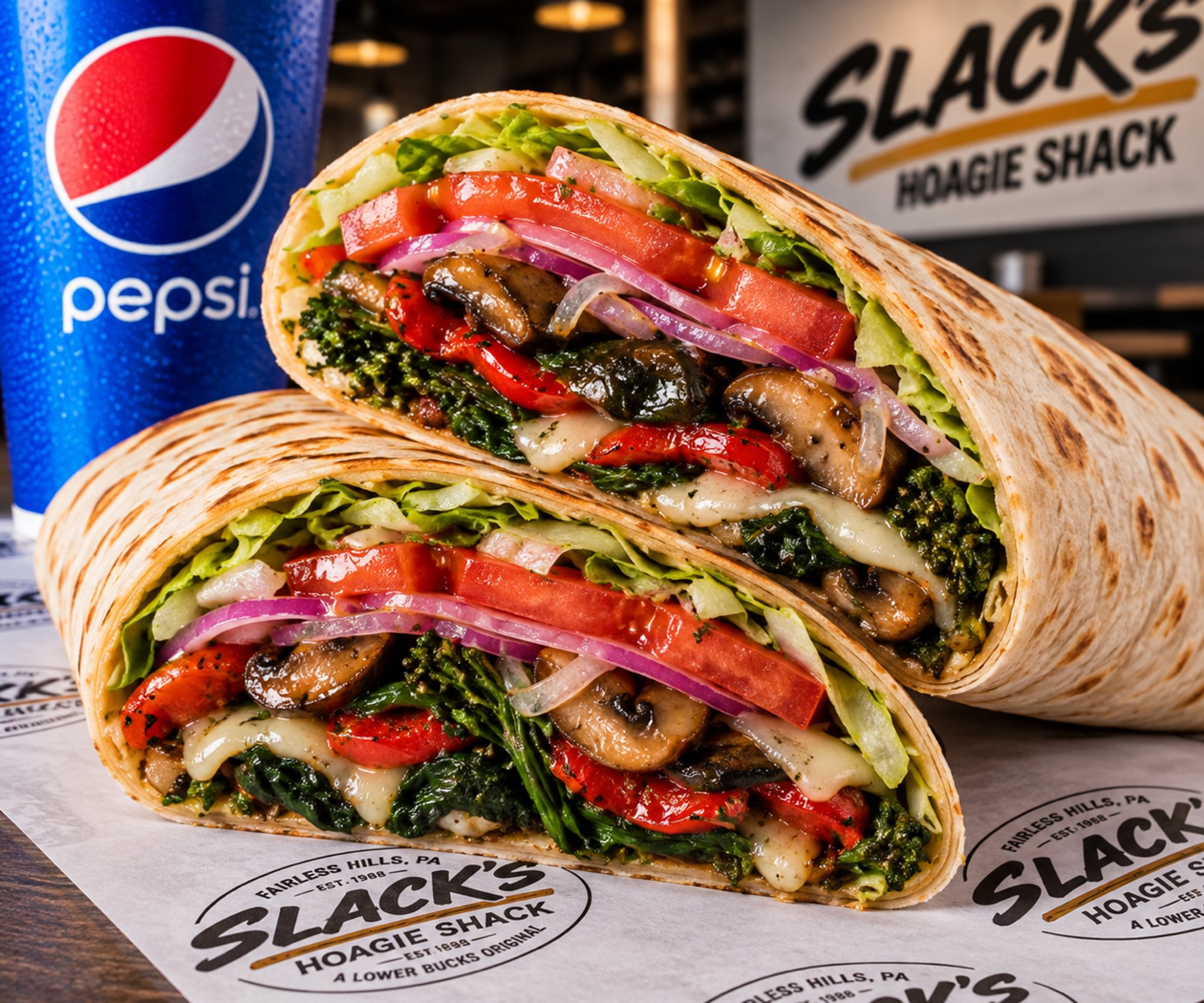 Grilled Veggie Wrap