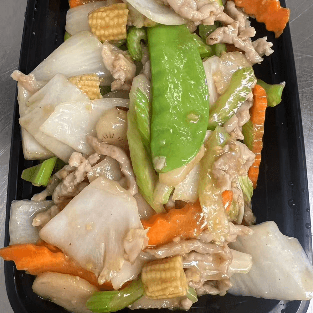 Shredded Pork with Garlic Sauce 大蒜猪肉