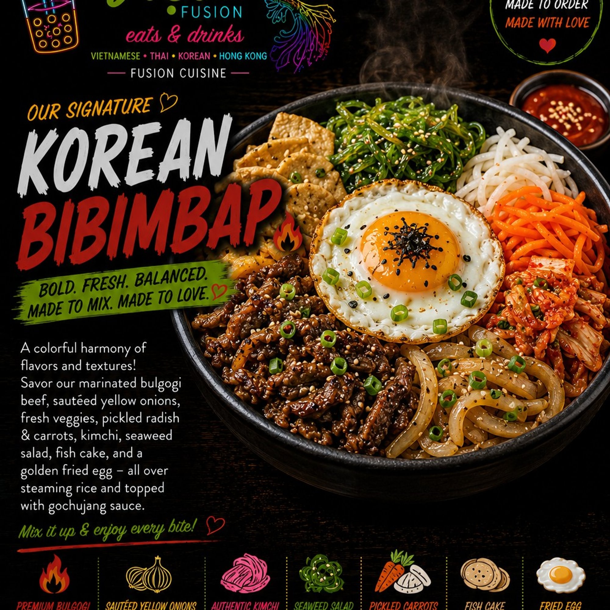 R7. Korean Bibimbap