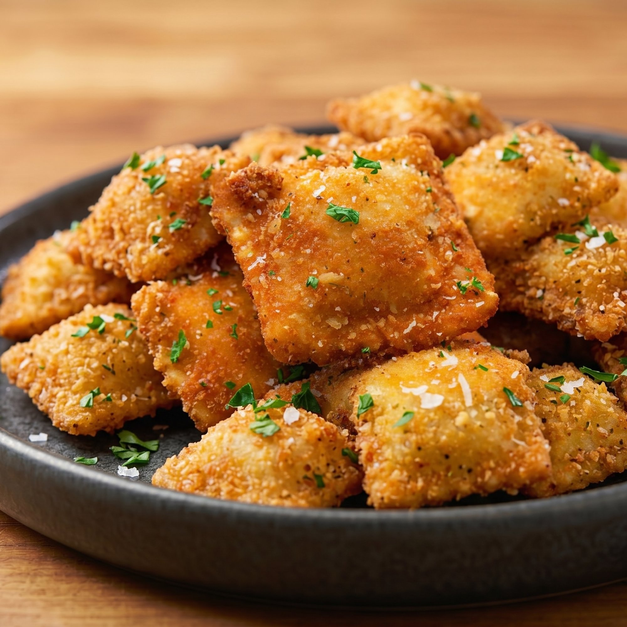 Fried Cheese Ravioli