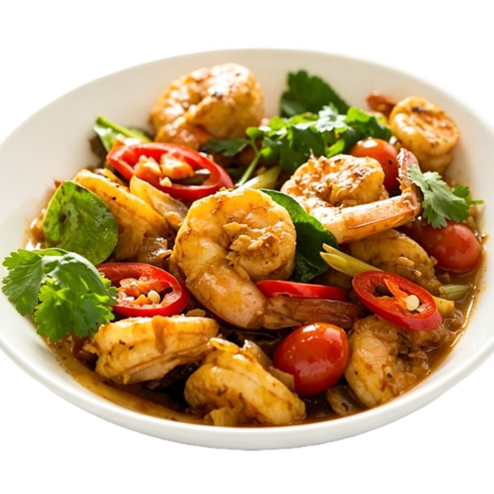 Thai Basil Shrimp