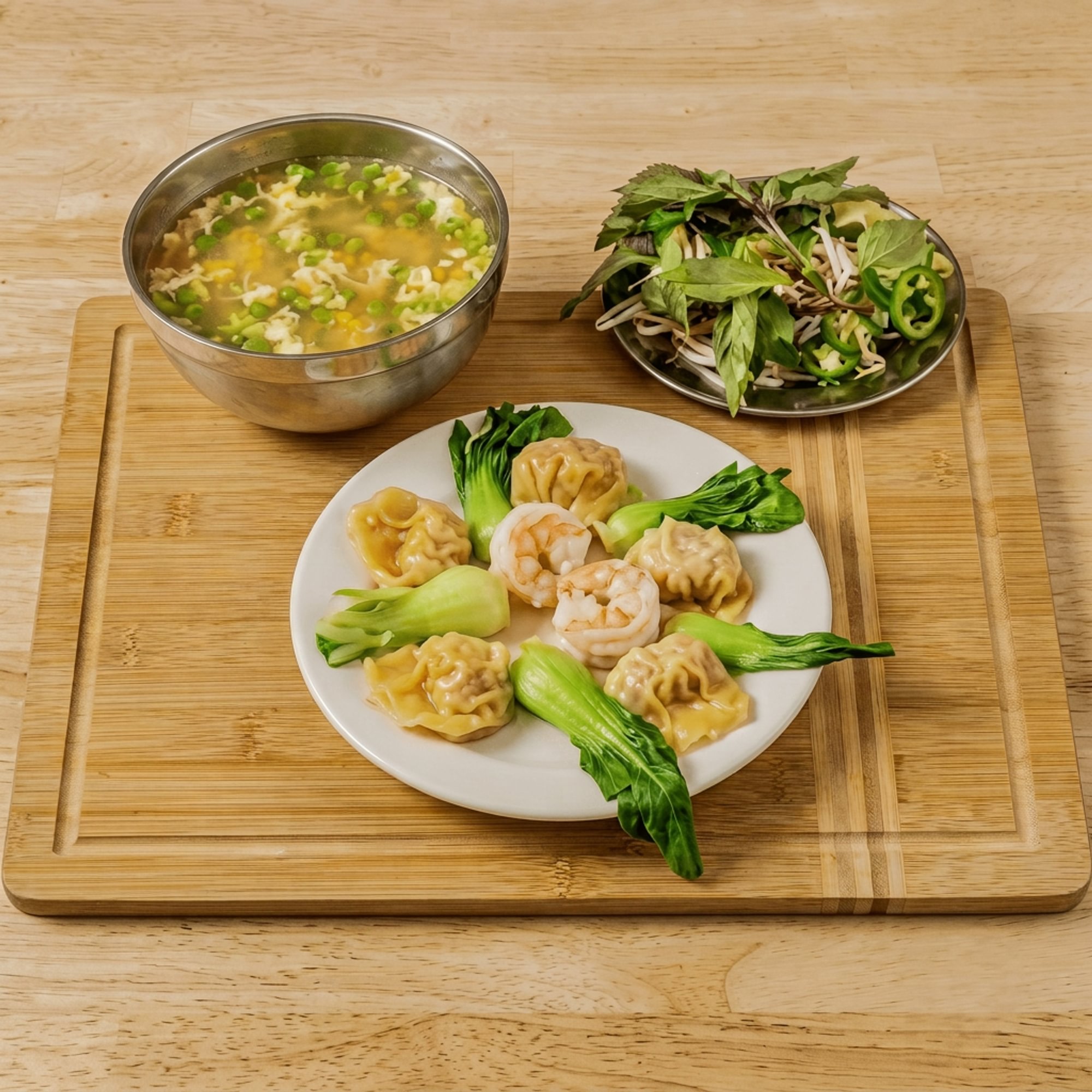 Wonton Noodle Soup