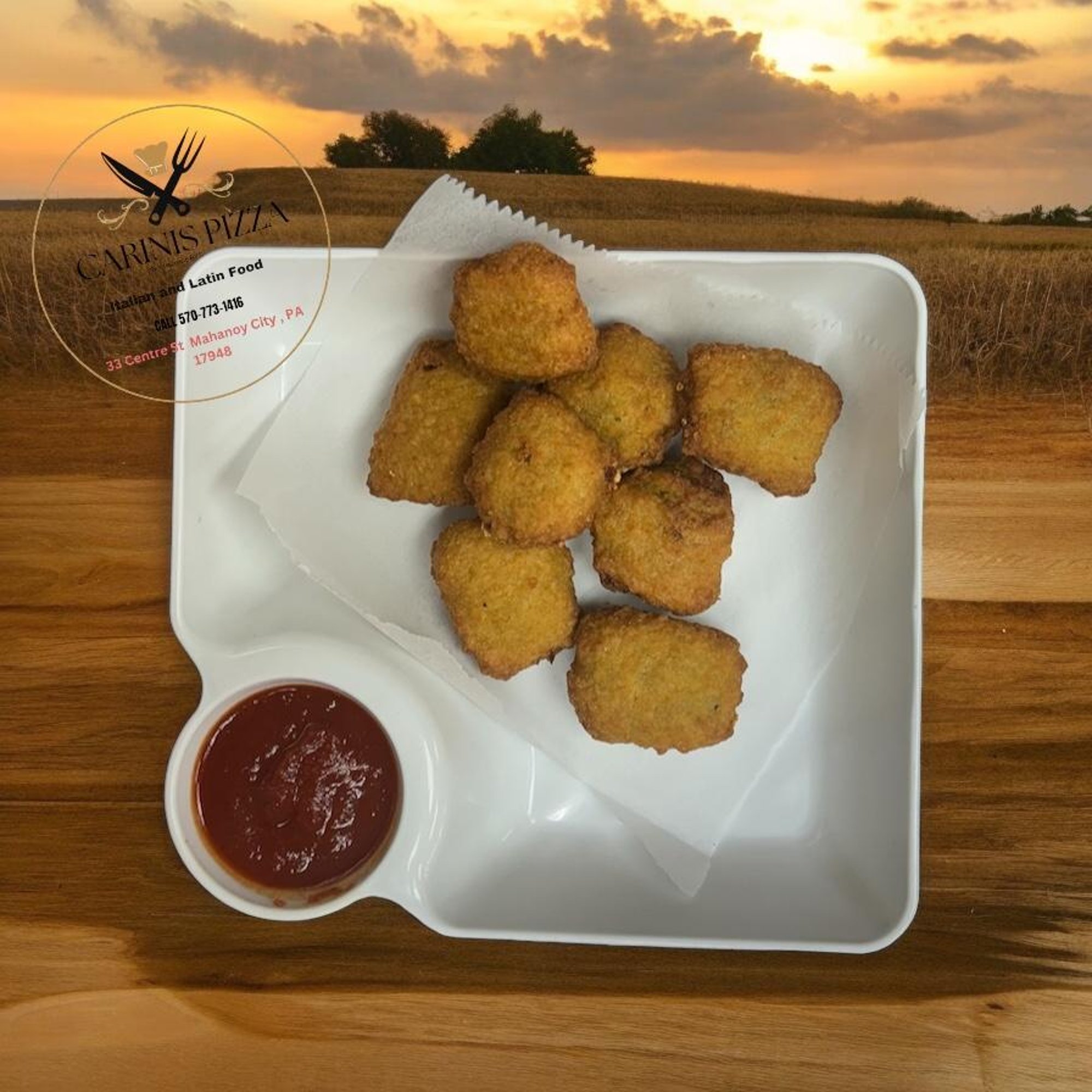 Macaroni Cheese Bites