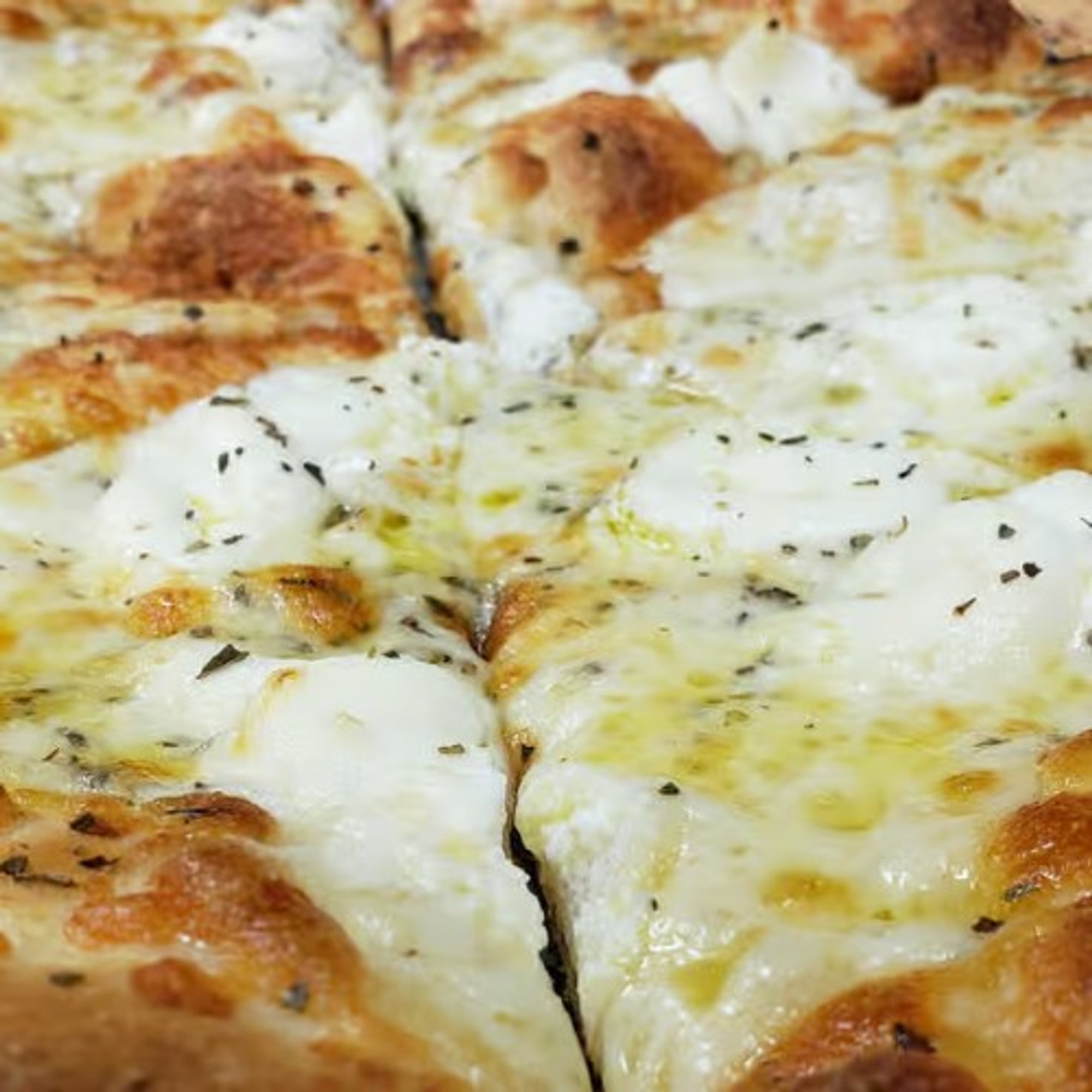 White Pie Pizza