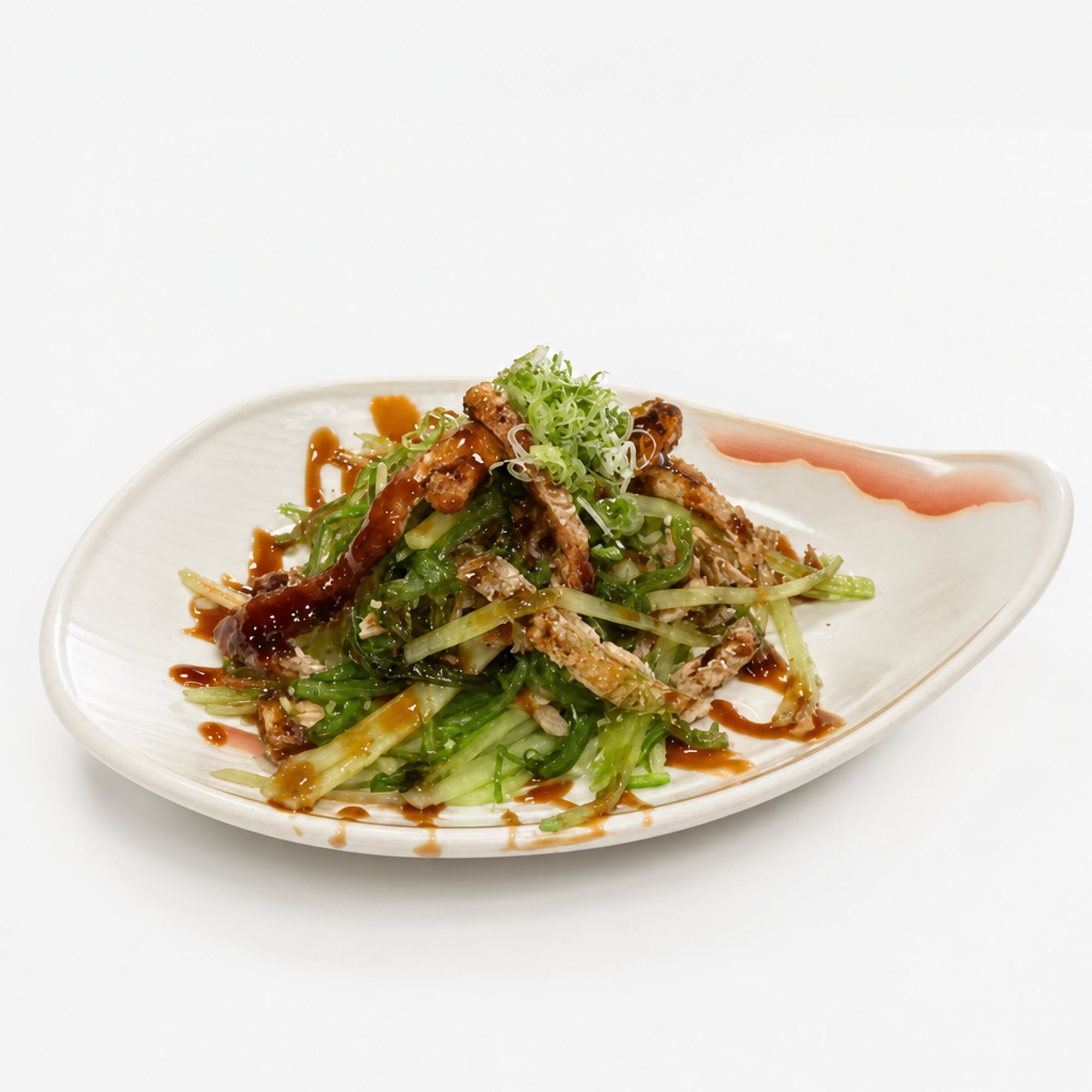 Salmon Skin Salad