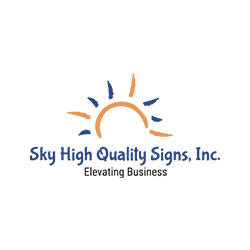 Sky High Quality Signs Logo