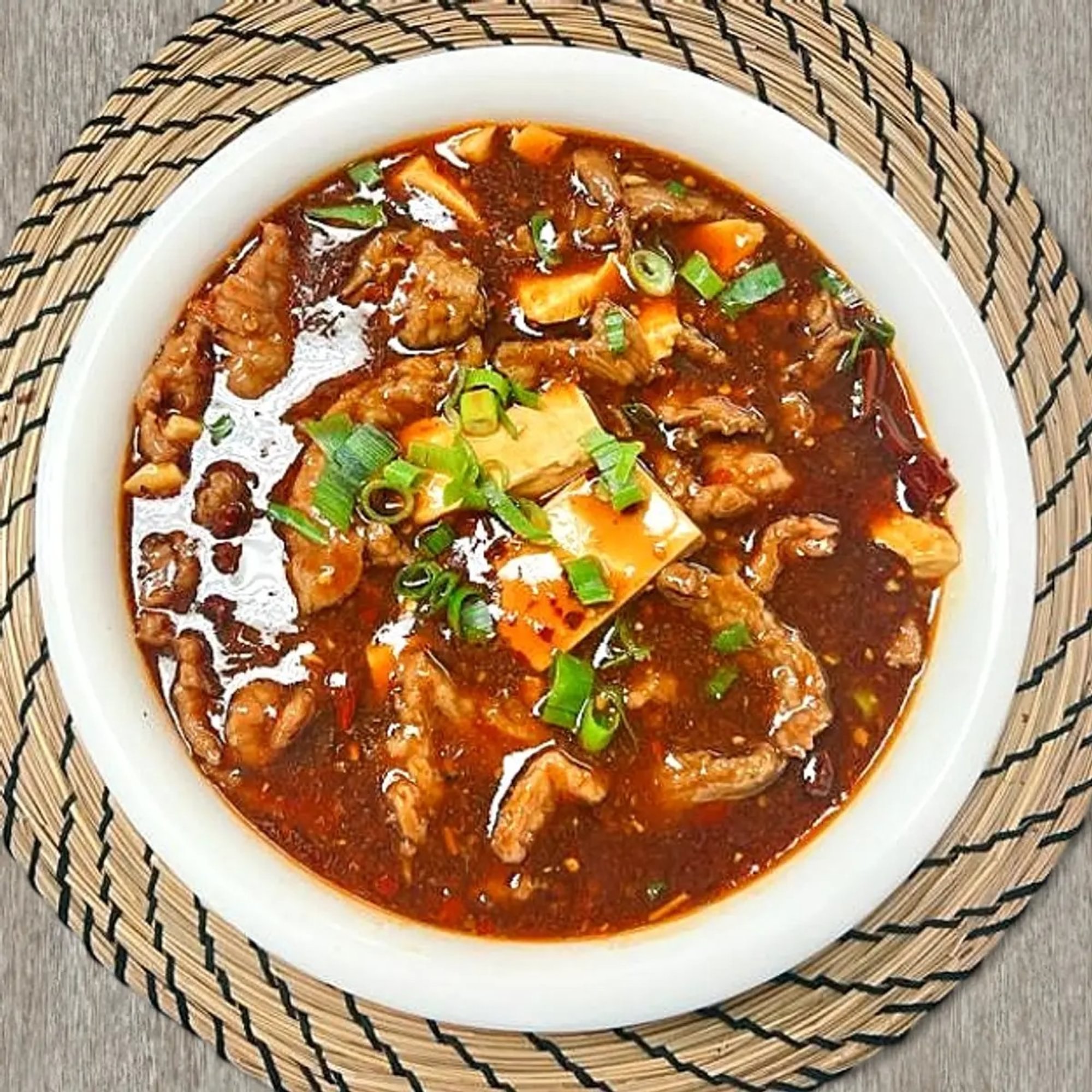 Sliced Beef with Tofu 豆花牛