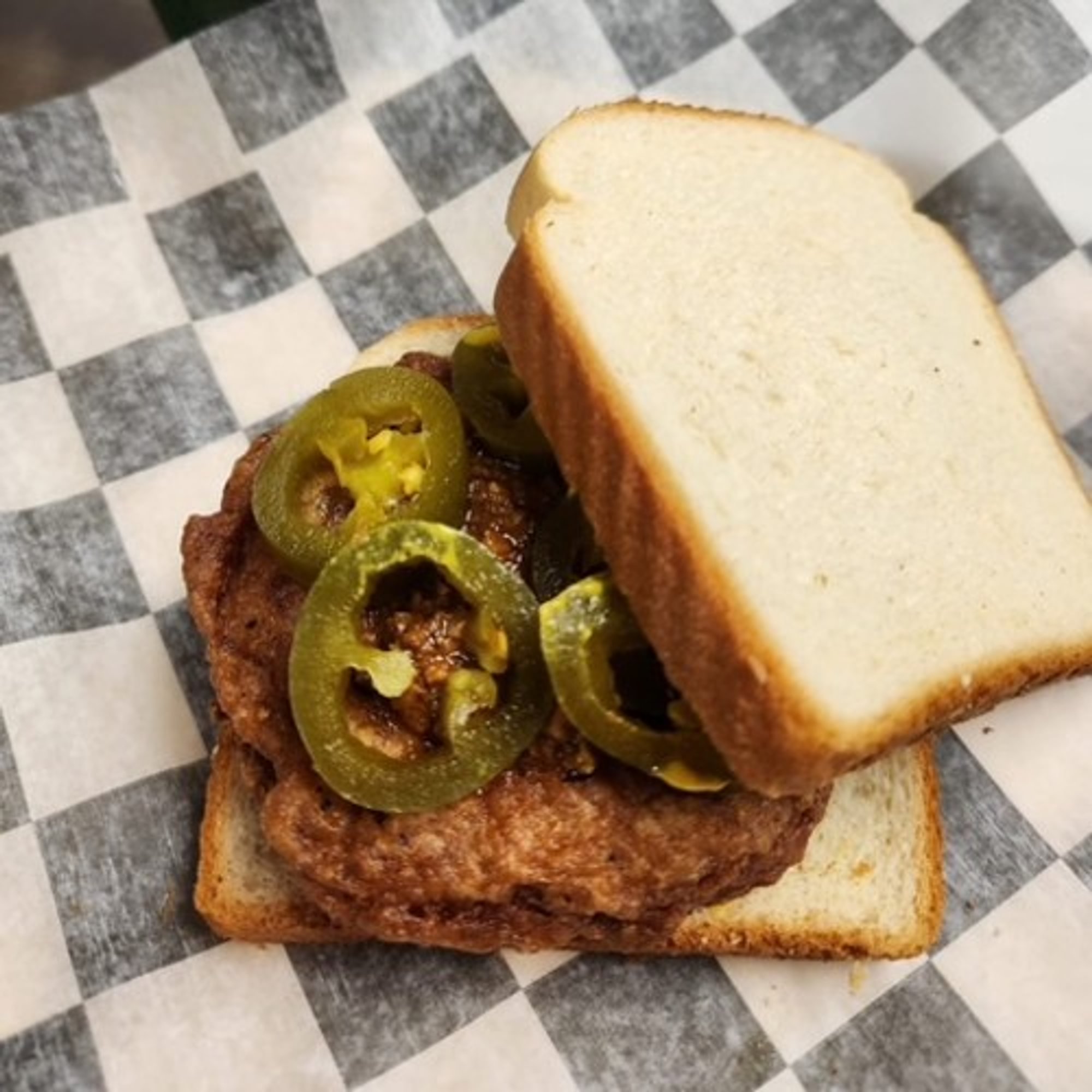 Dough-Peno Burger