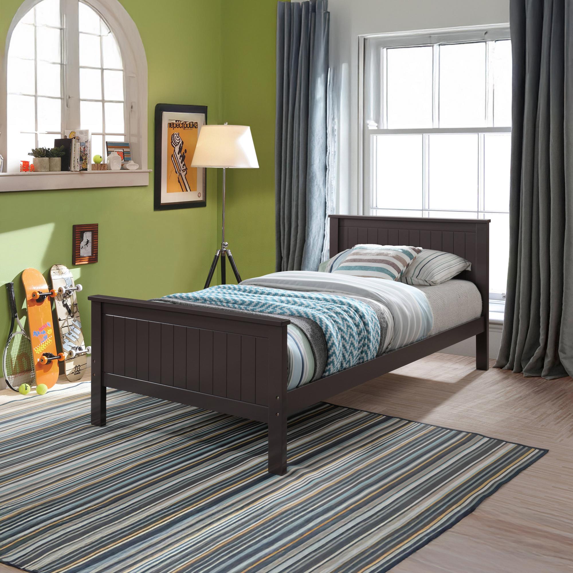 Bungalow Twin Bed - Chocolate