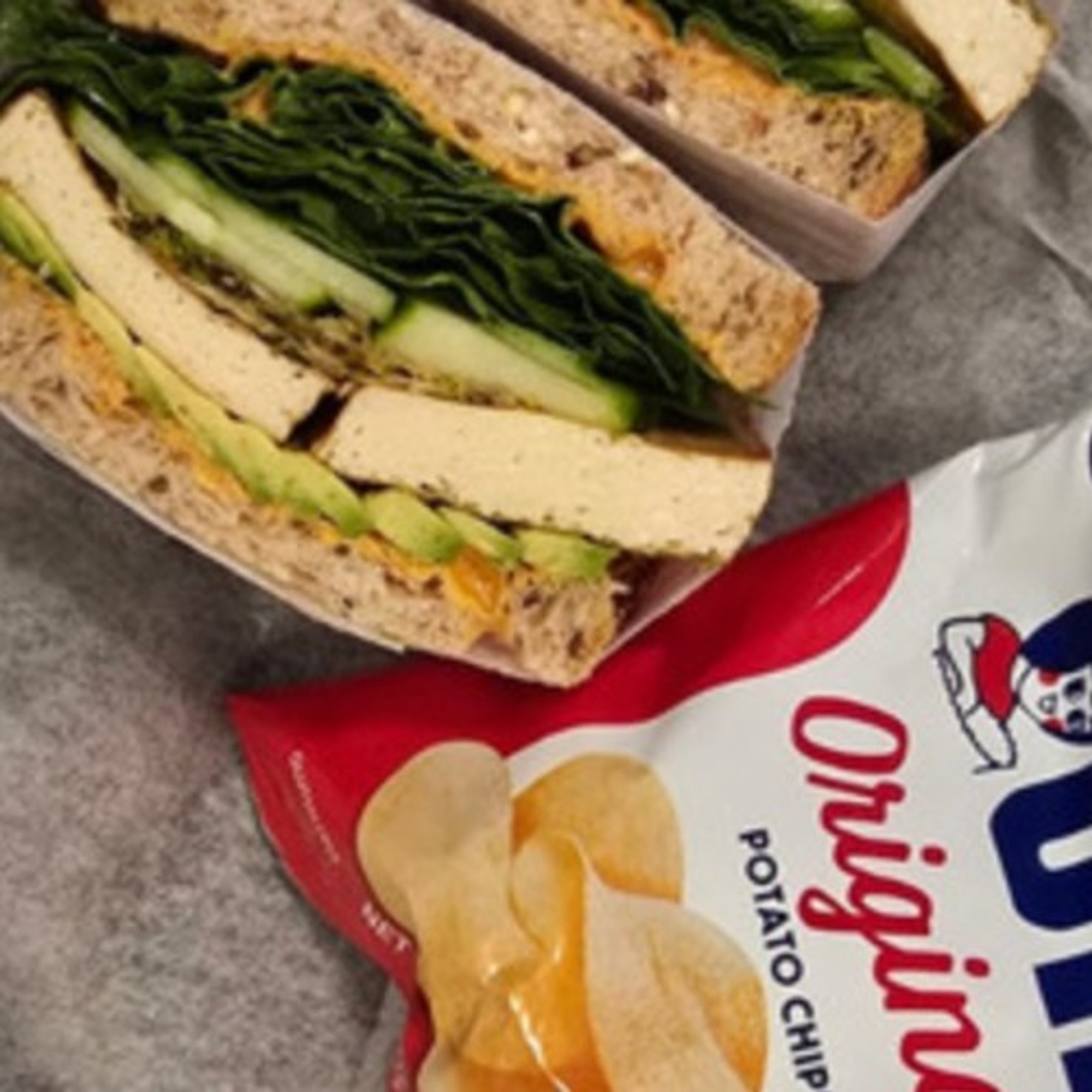 Vegan Tofu Sandwich