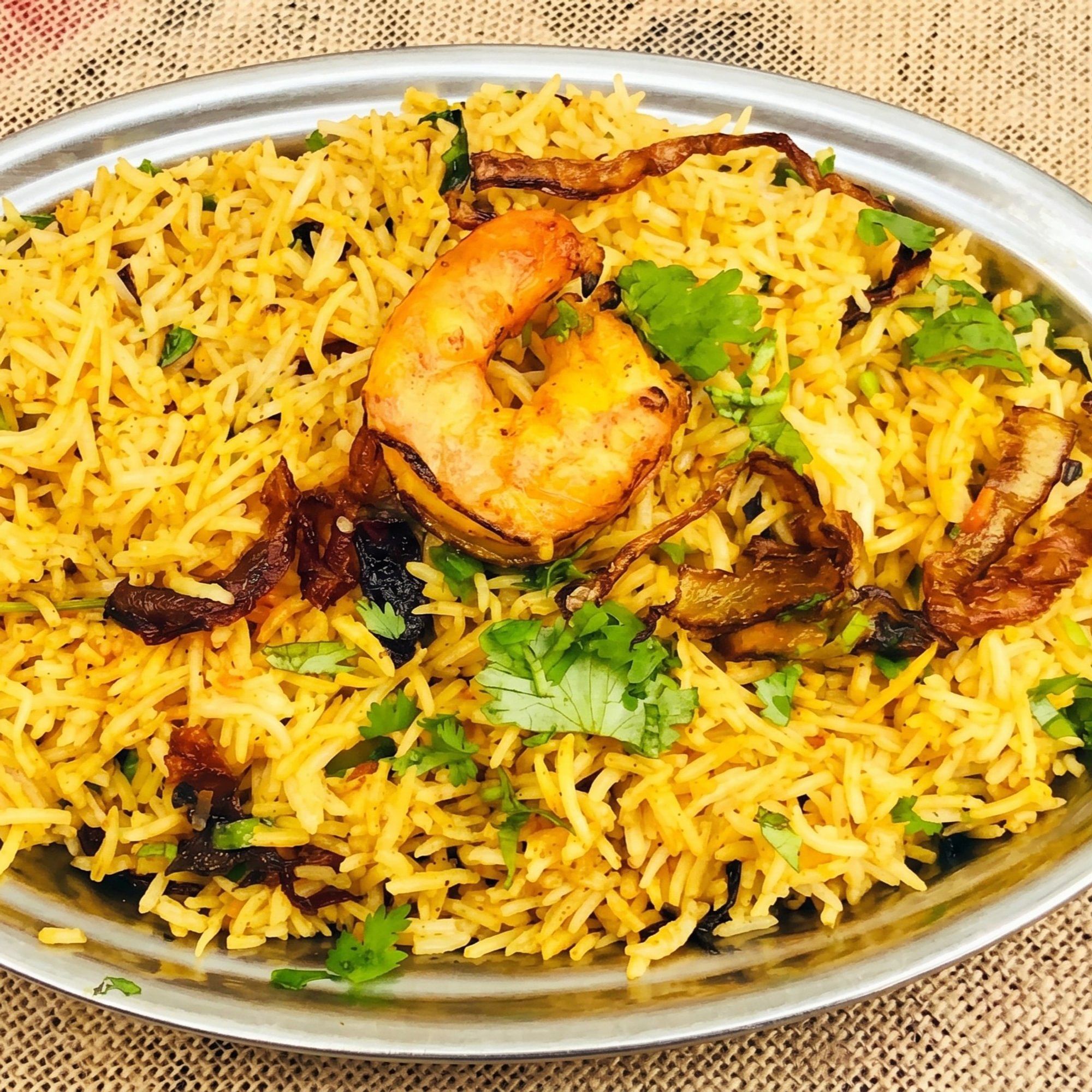 Shrimp Biryani